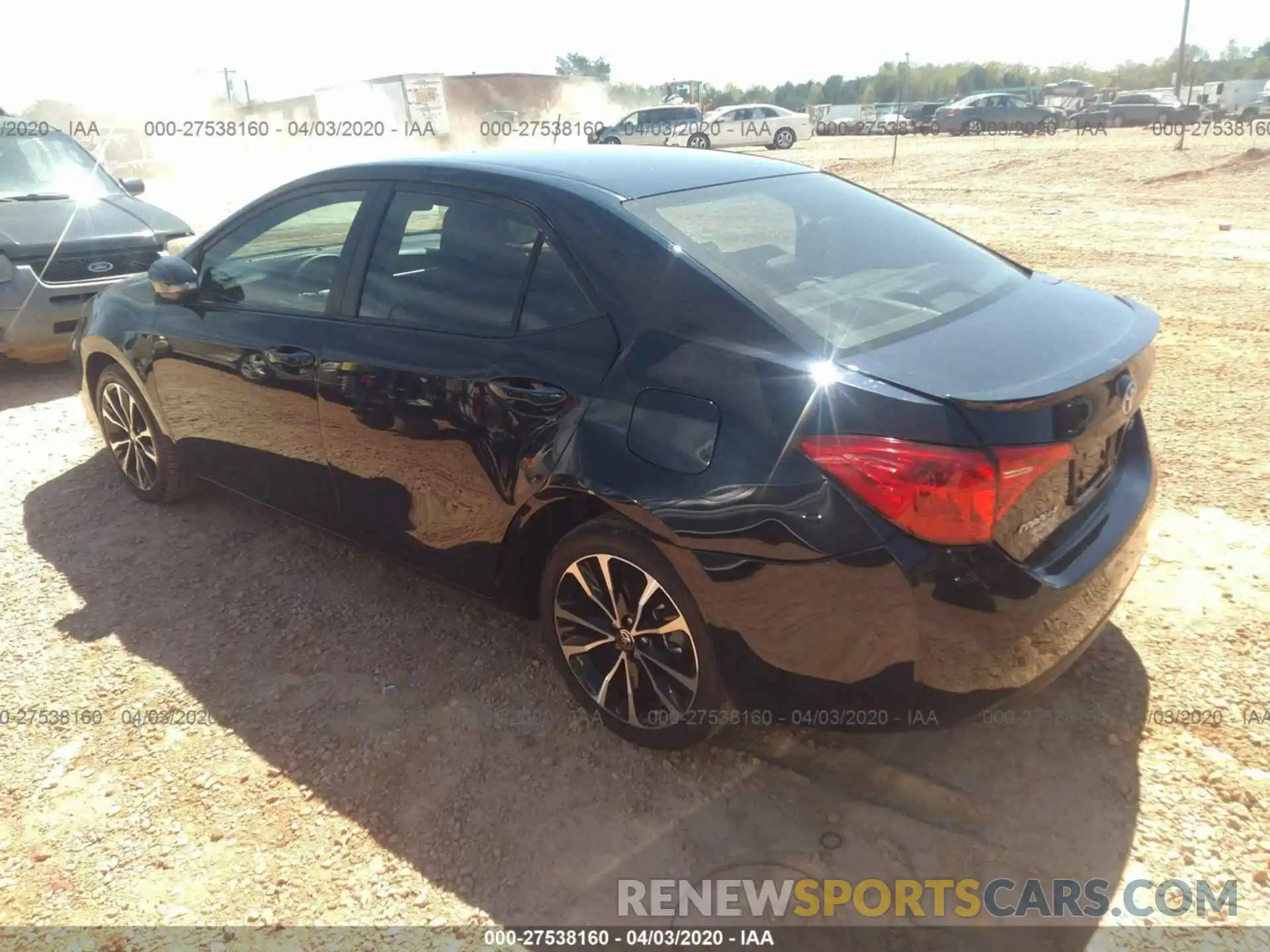 3 Photograph of a damaged car 2T1BURHE1KC226509 TOYOTA COROLLA 2019