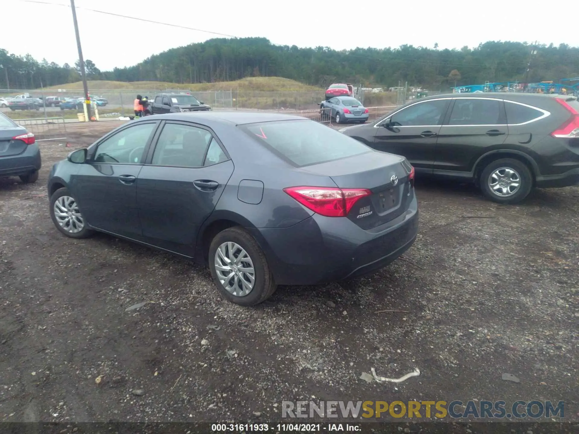 3 Photograph of a damaged car 2T1BURHE1KC229832 TOYOTA COROLLA 2019
