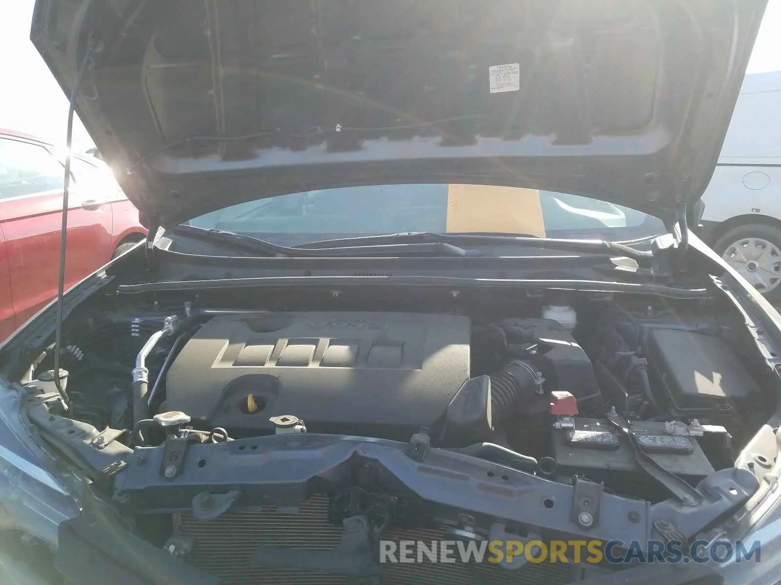7 Photograph of a damaged car 2T1BURHE1KC230348 TOYOTA COROLLA 2019