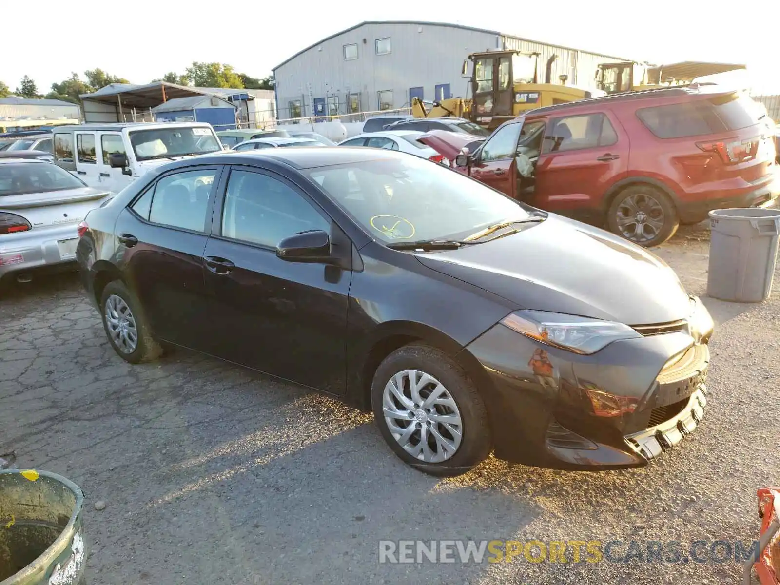 1 Photograph of a damaged car 2T1BURHE1KC233590 TOYOTA COROLLA 2019