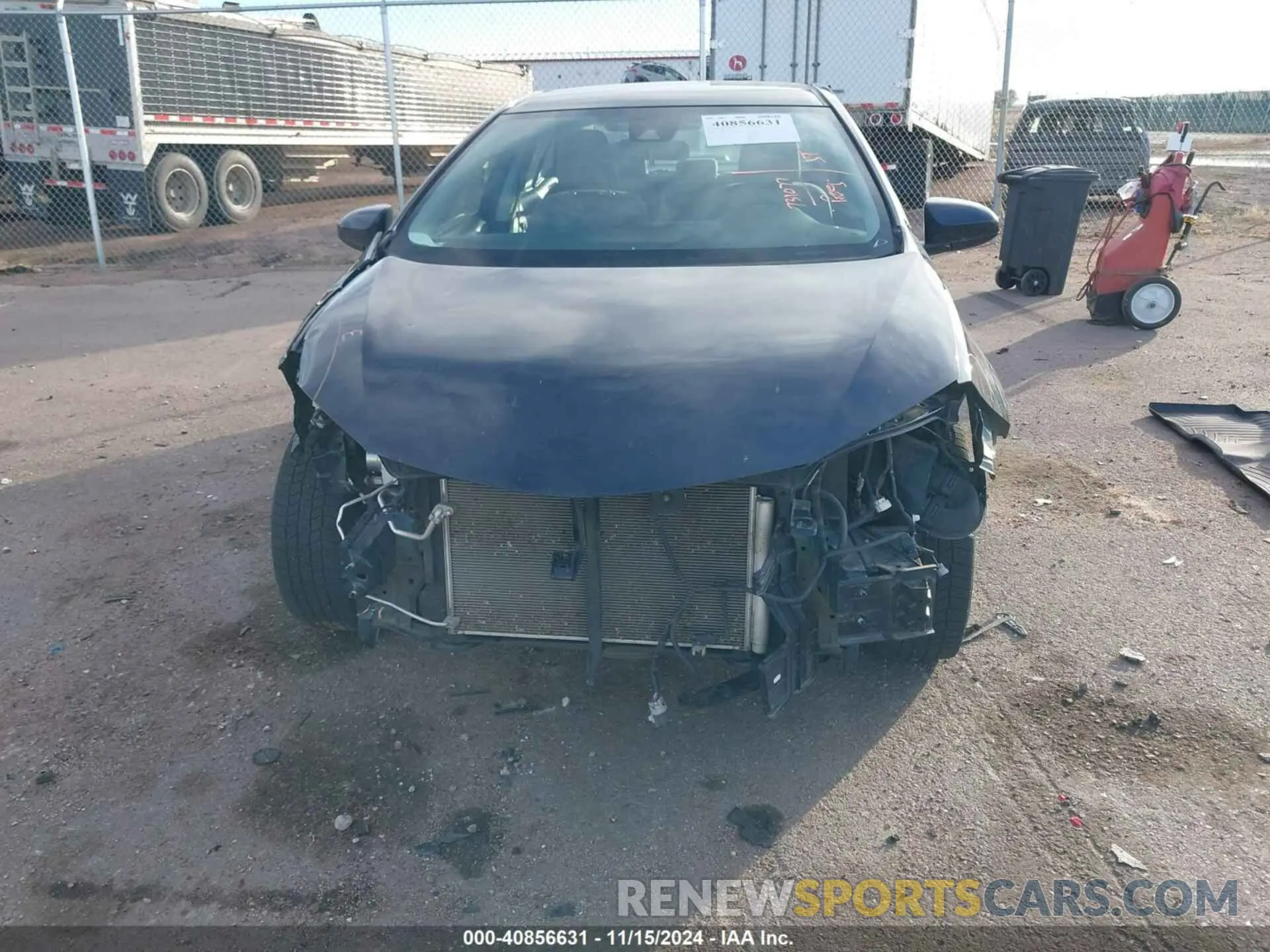 6 Photograph of a damaged car 2T1BURHE1KC233637 TOYOTA COROLLA 2019