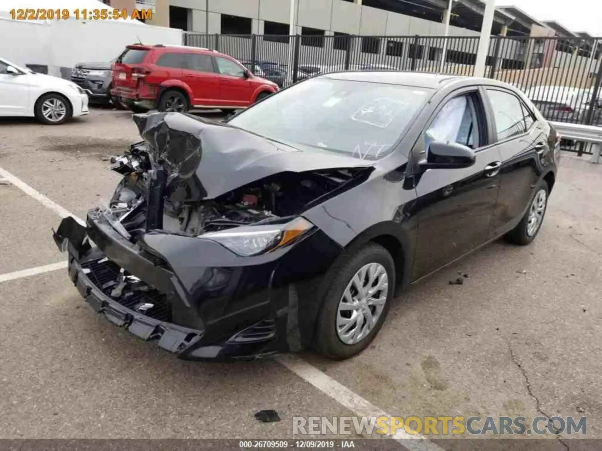 5 Photograph of a damaged car 2T1BURHE1KC234528 TOYOTA COROLLA 2019