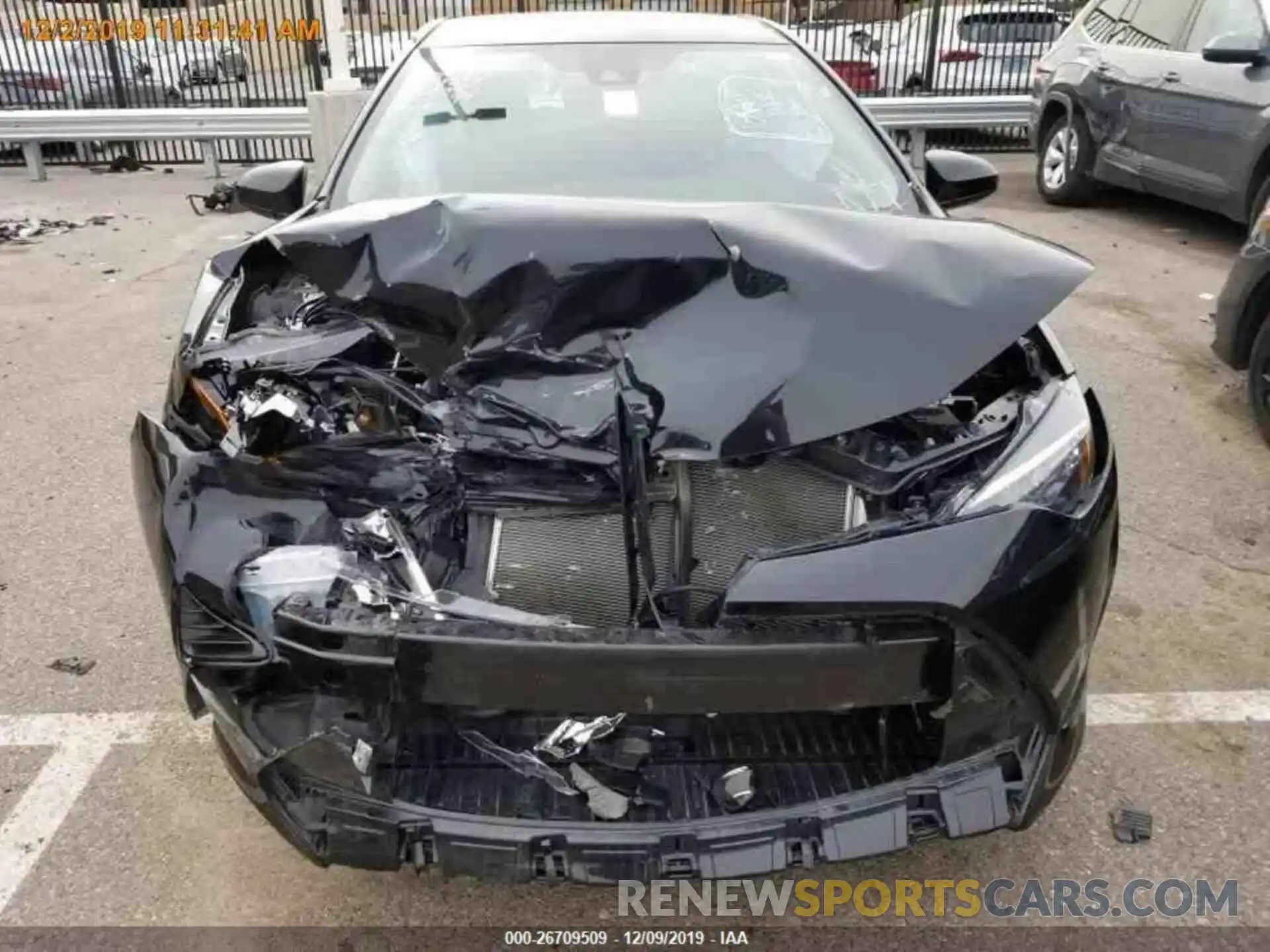 8 Photograph of a damaged car 2T1BURHE1KC234528 TOYOTA COROLLA 2019