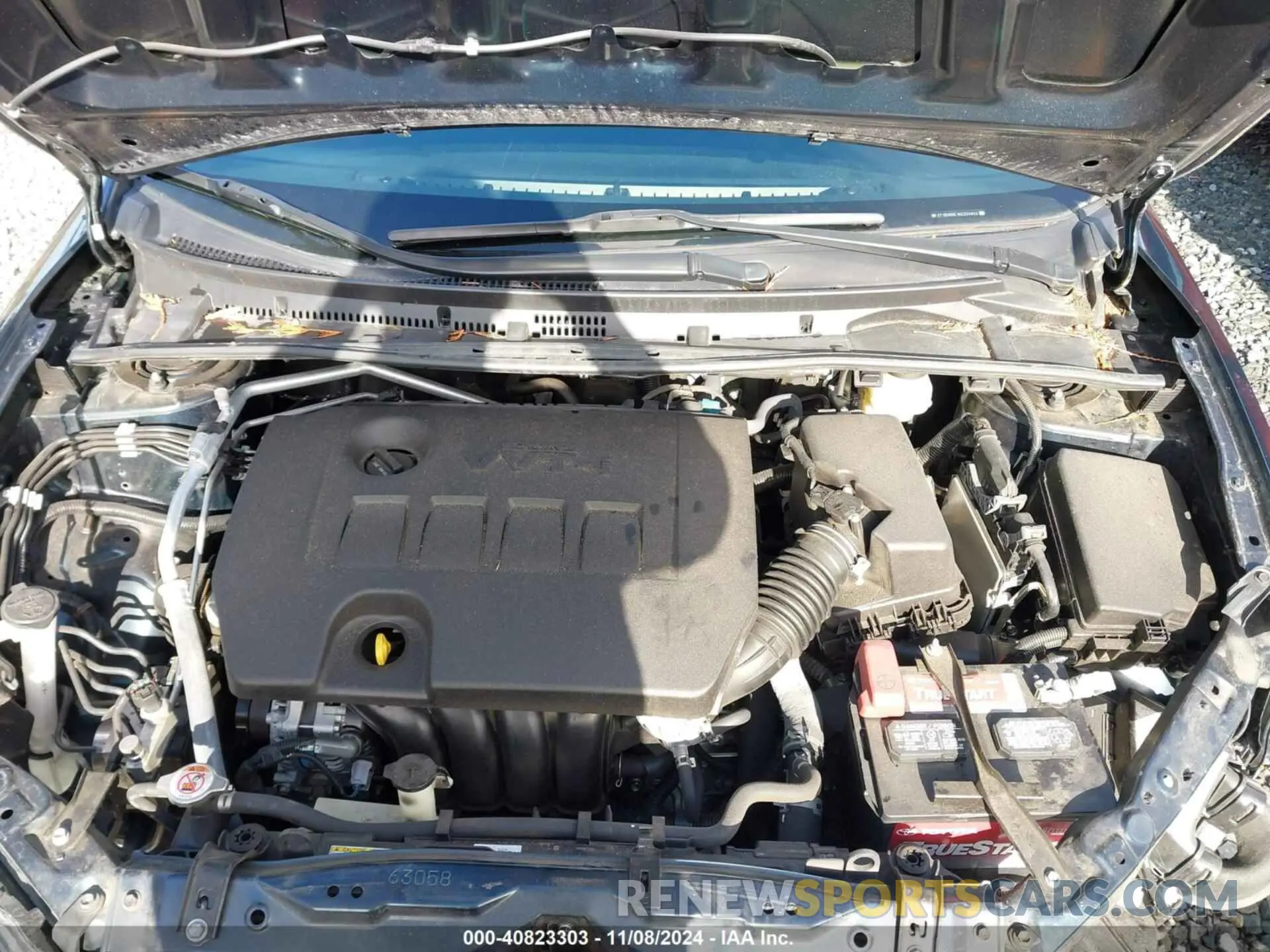 10 Photograph of a damaged car 2T1BURHE1KC234822 TOYOTA COROLLA 2019