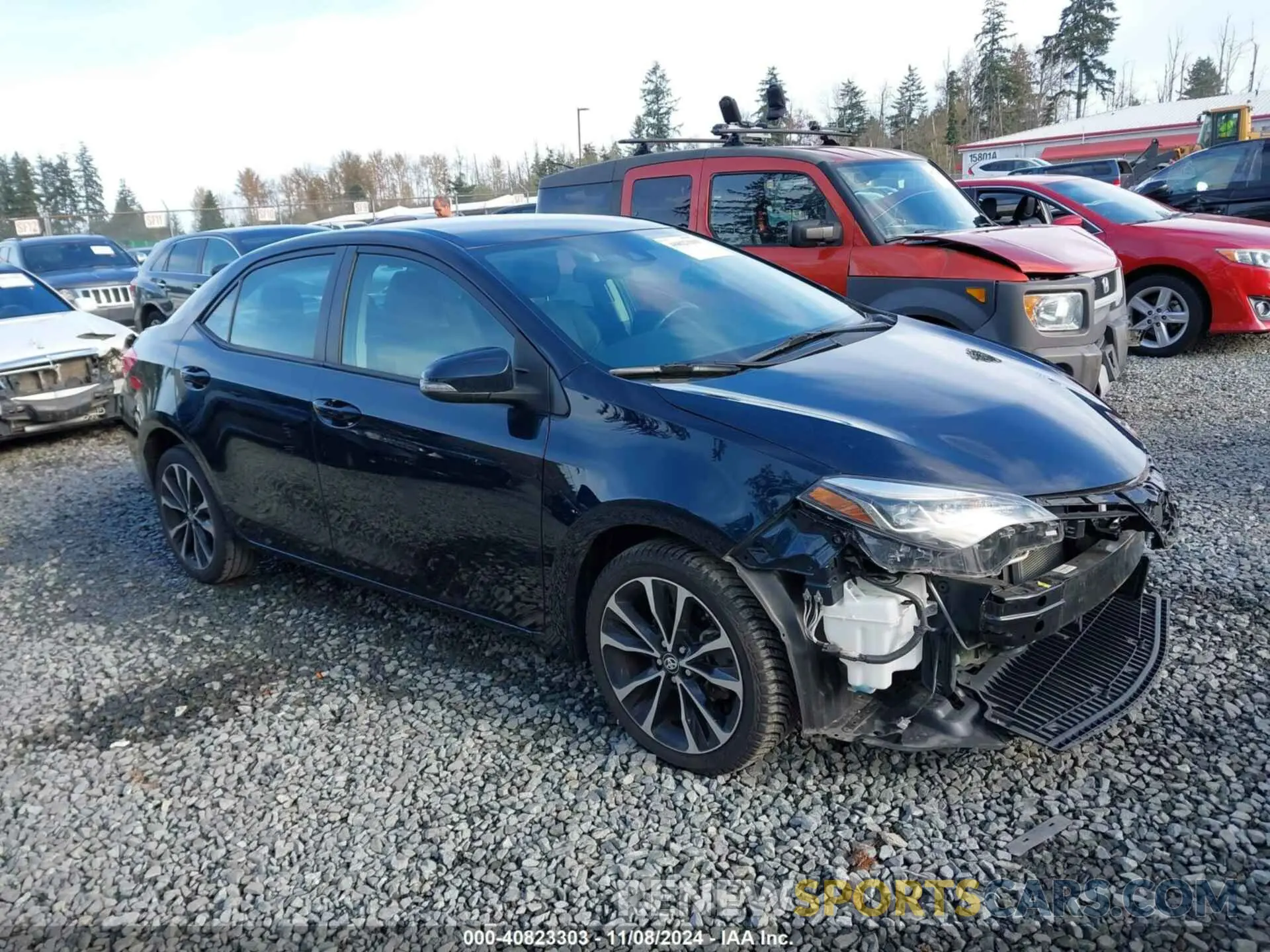 14 Photograph of a damaged car 2T1BURHE1KC234822 TOYOTA COROLLA 2019