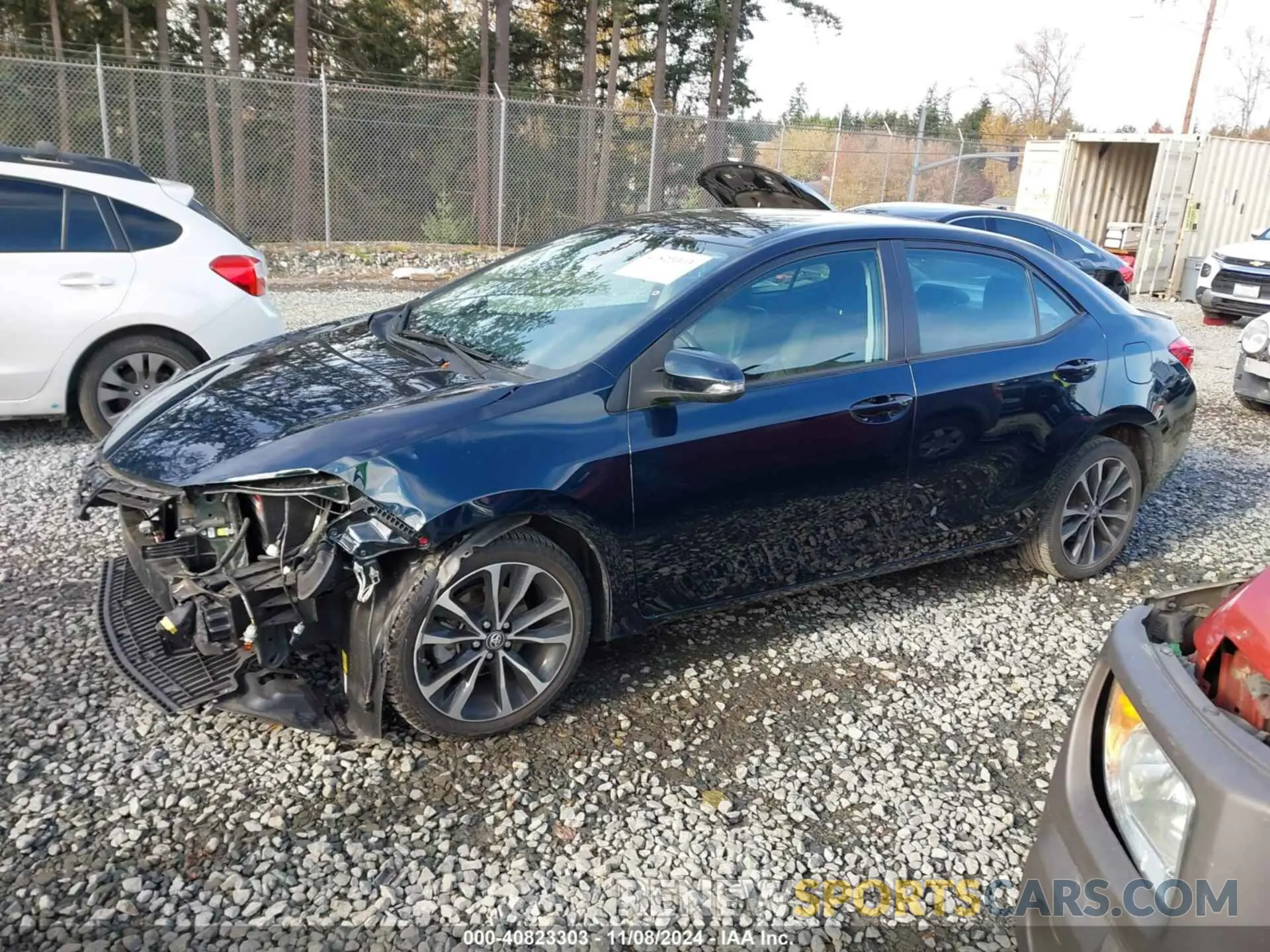 15 Photograph of a damaged car 2T1BURHE1KC234822 TOYOTA COROLLA 2019