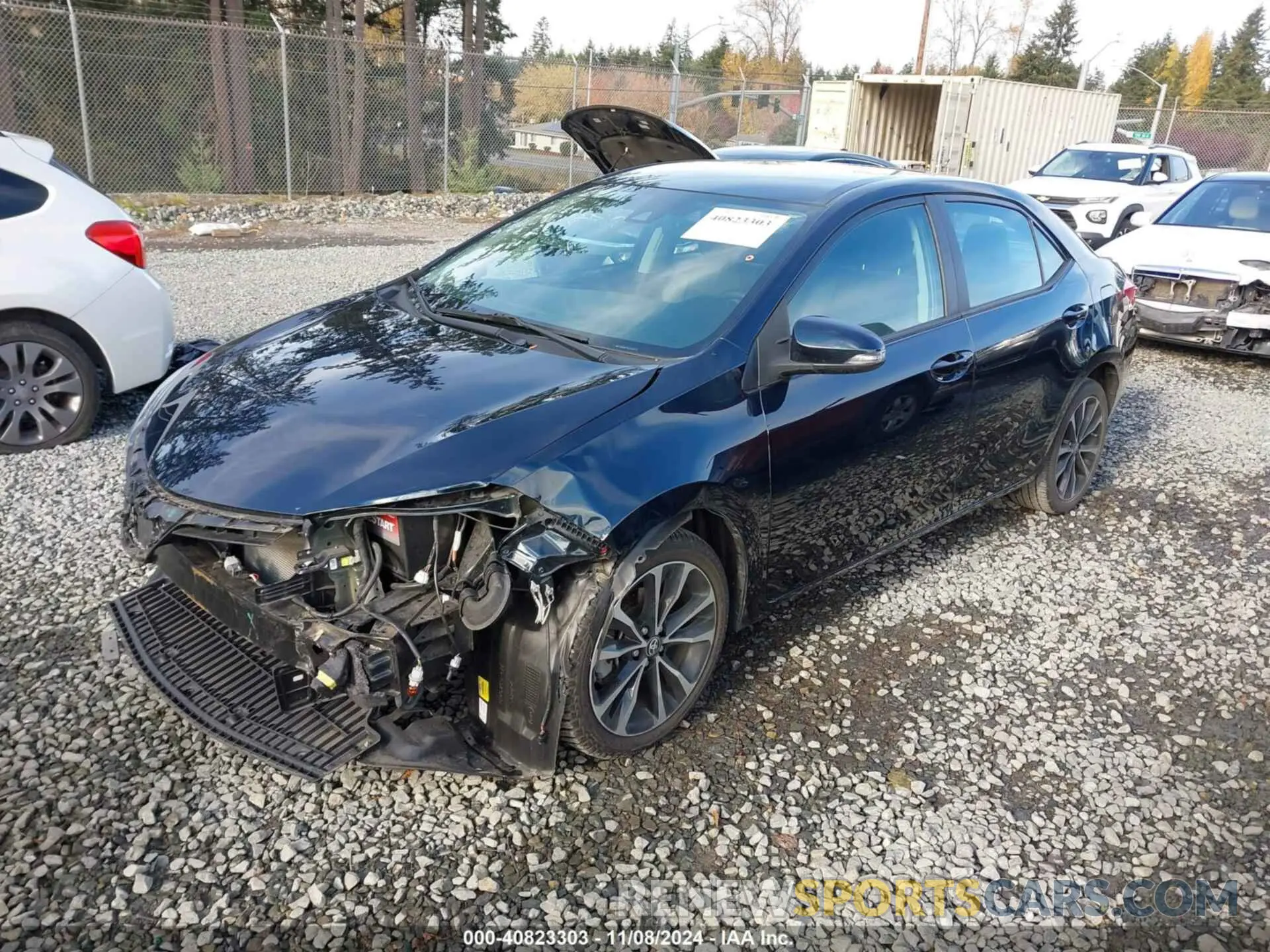 2 Photograph of a damaged car 2T1BURHE1KC234822 TOYOTA COROLLA 2019