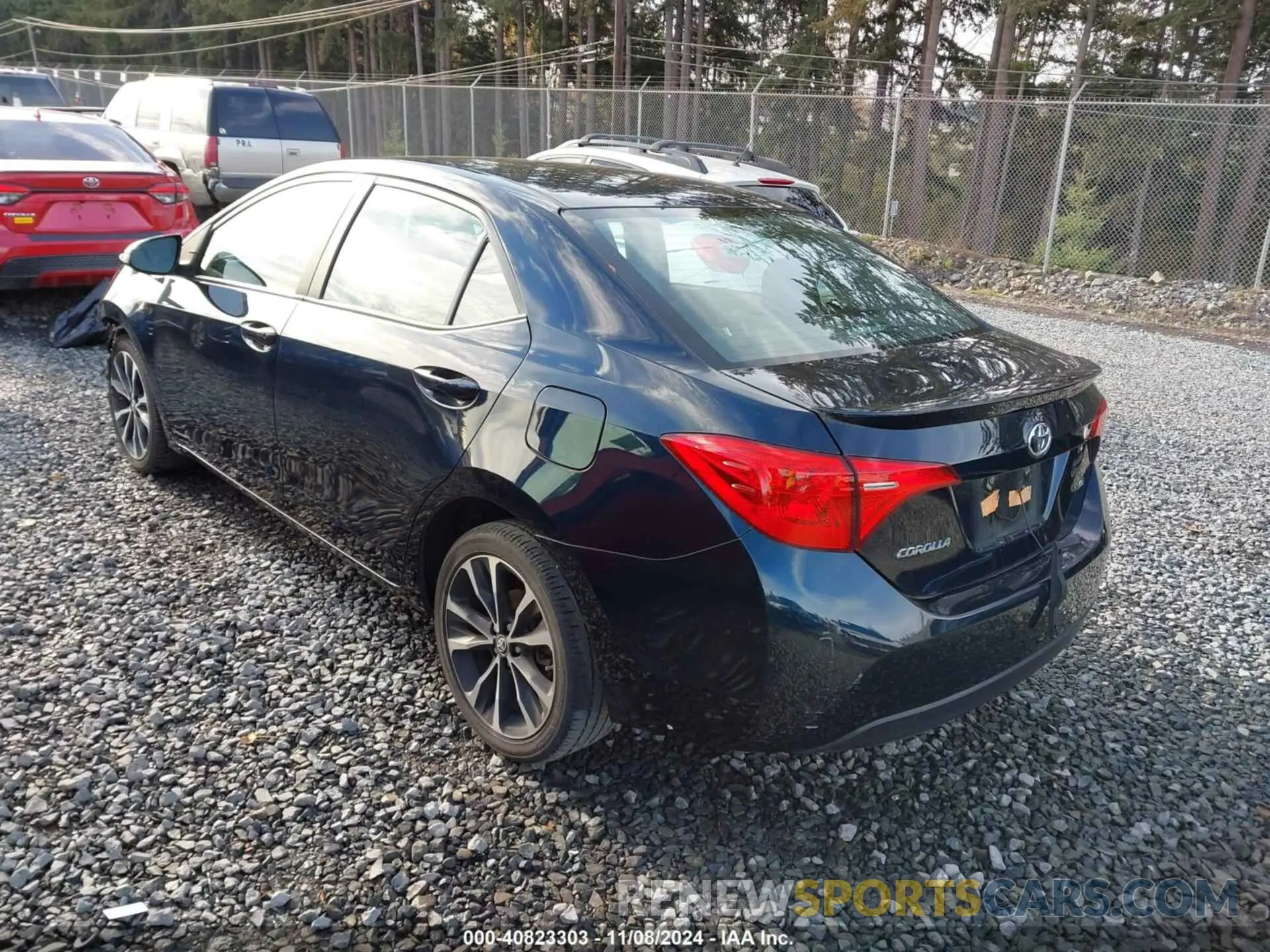 3 Photograph of a damaged car 2T1BURHE1KC234822 TOYOTA COROLLA 2019