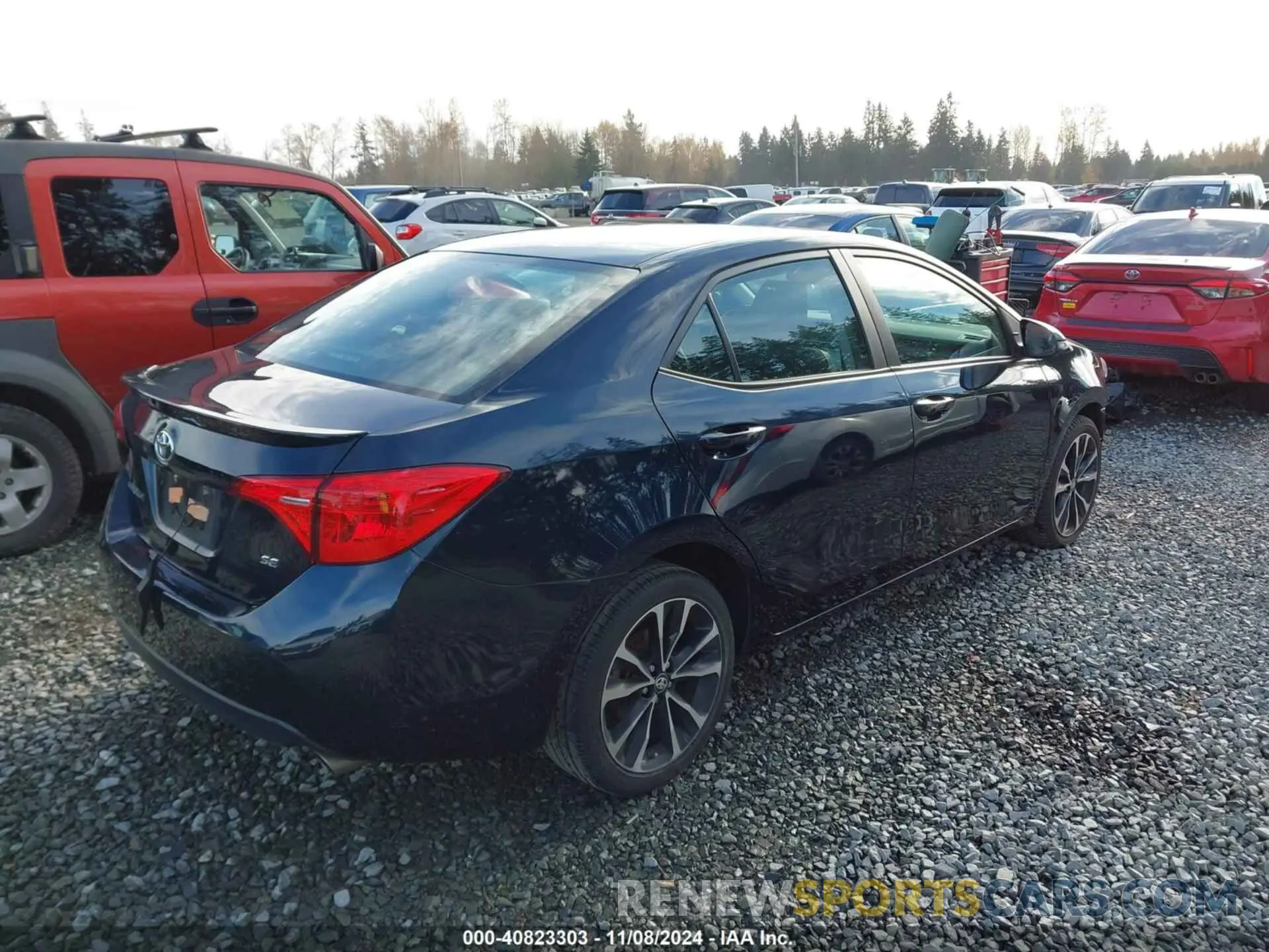 4 Photograph of a damaged car 2T1BURHE1KC234822 TOYOTA COROLLA 2019