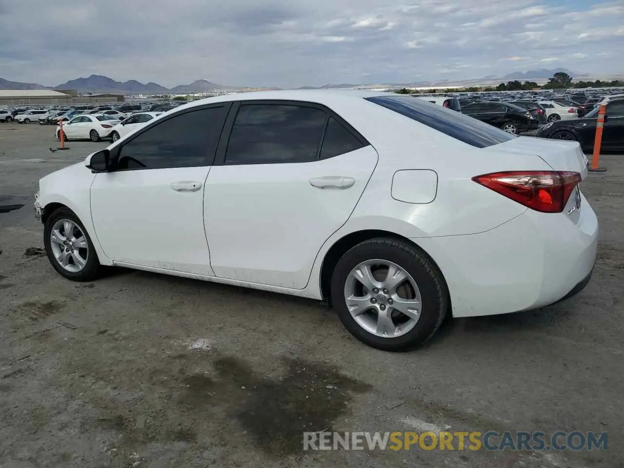 2 Photograph of a damaged car 2T1BURHE1KC234951 TOYOTA COROLLA 2019