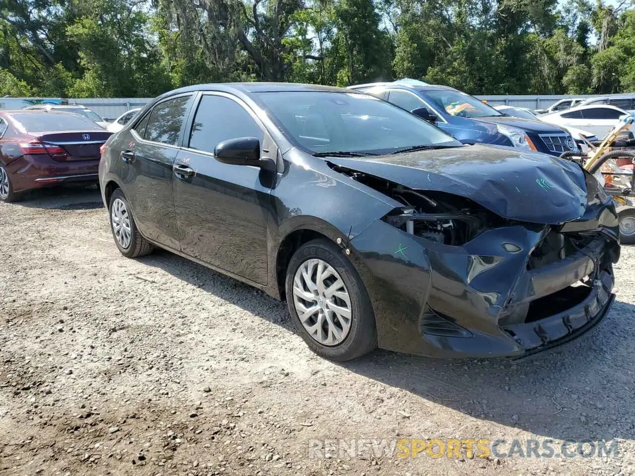 4 Photograph of a damaged car 2T1BURHE1KC235789 TOYOTA COROLLA 2019