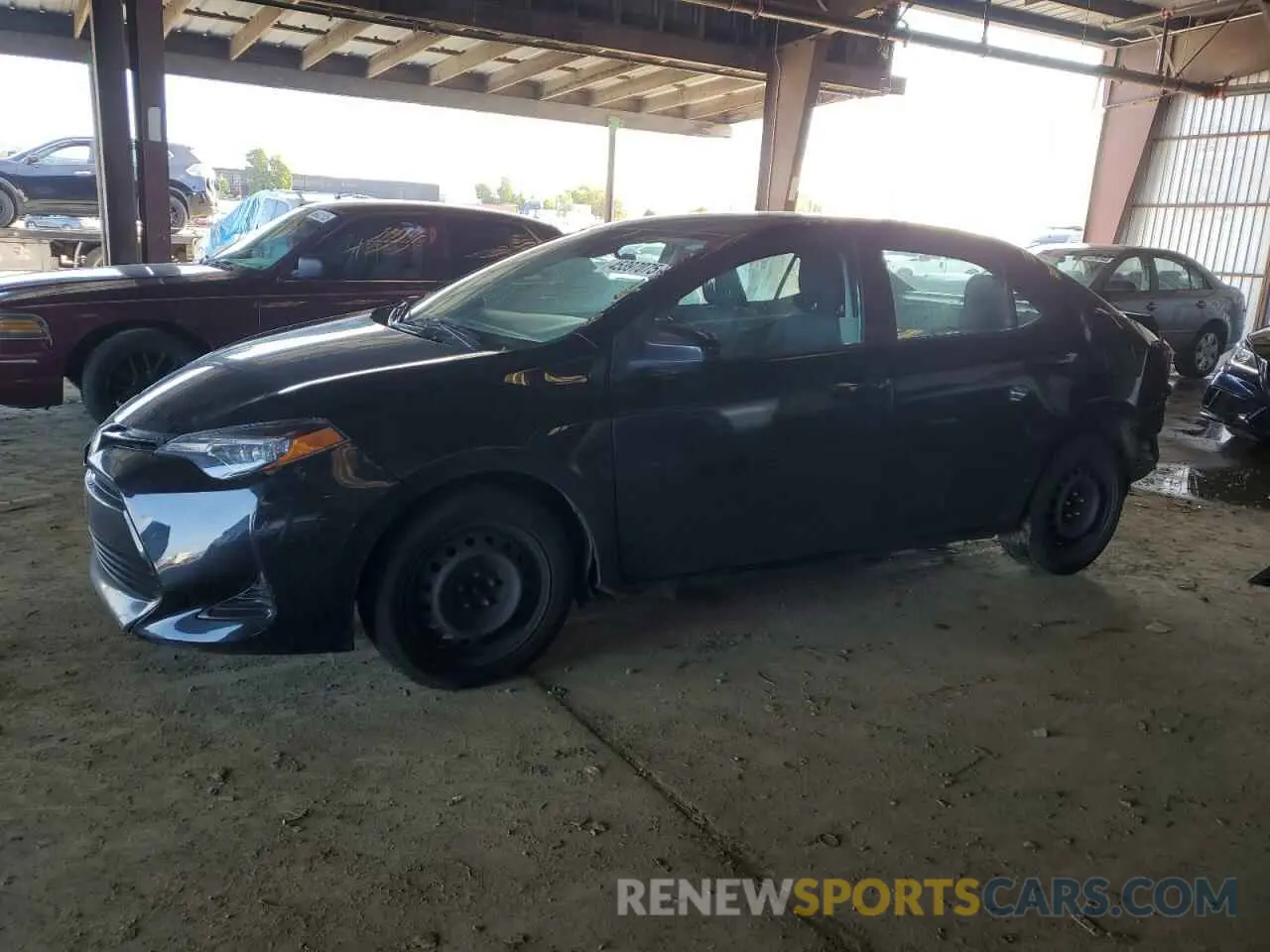 1 Photograph of a damaged car 2T1BURHE1KC237803 TOYOTA COROLLA 2019