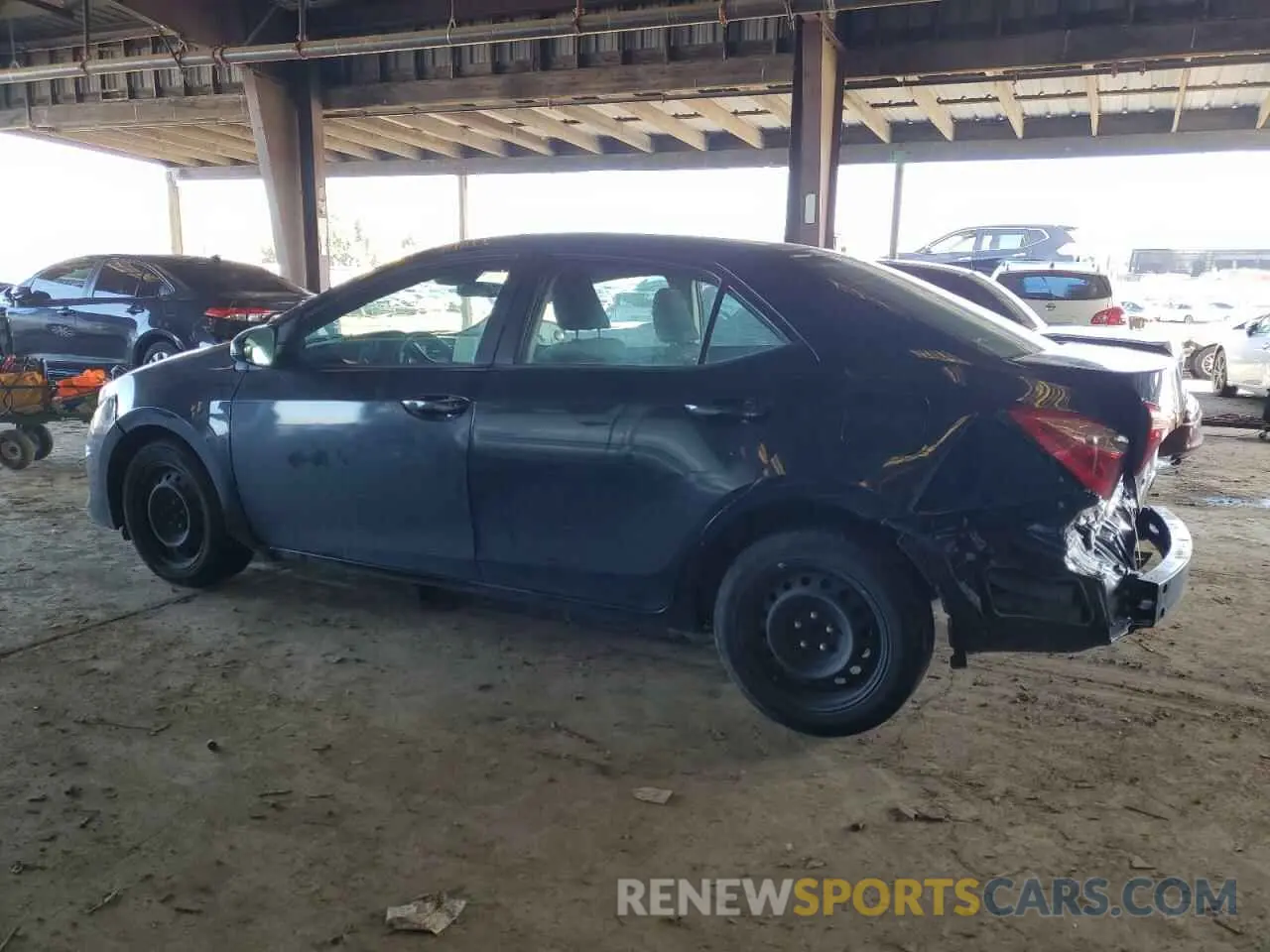 2 Photograph of a damaged car 2T1BURHE1KC237803 TOYOTA COROLLA 2019
