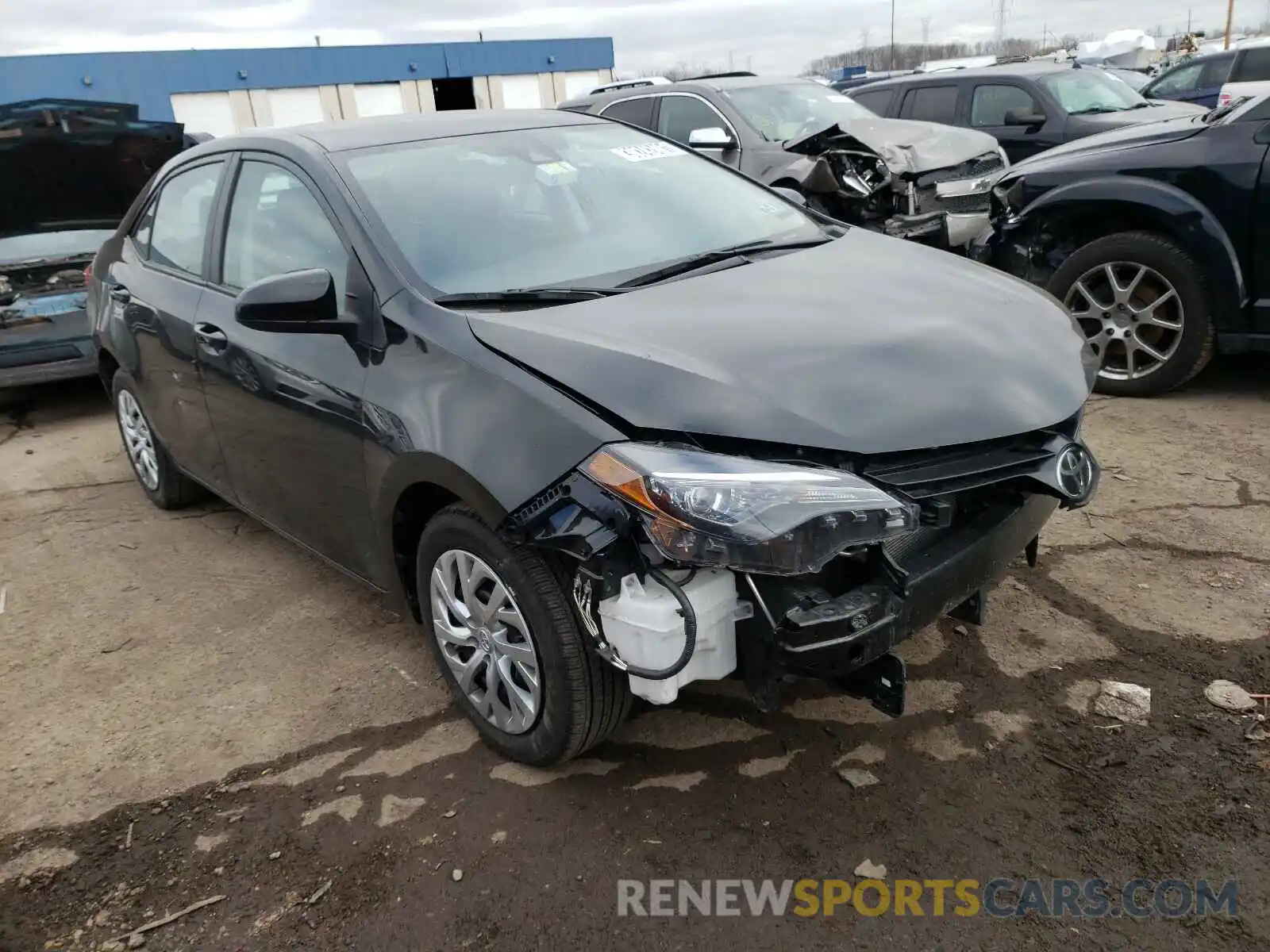 1 Photograph of a damaged car 2T1BURHE1KC238806 TOYOTA COROLLA 2019