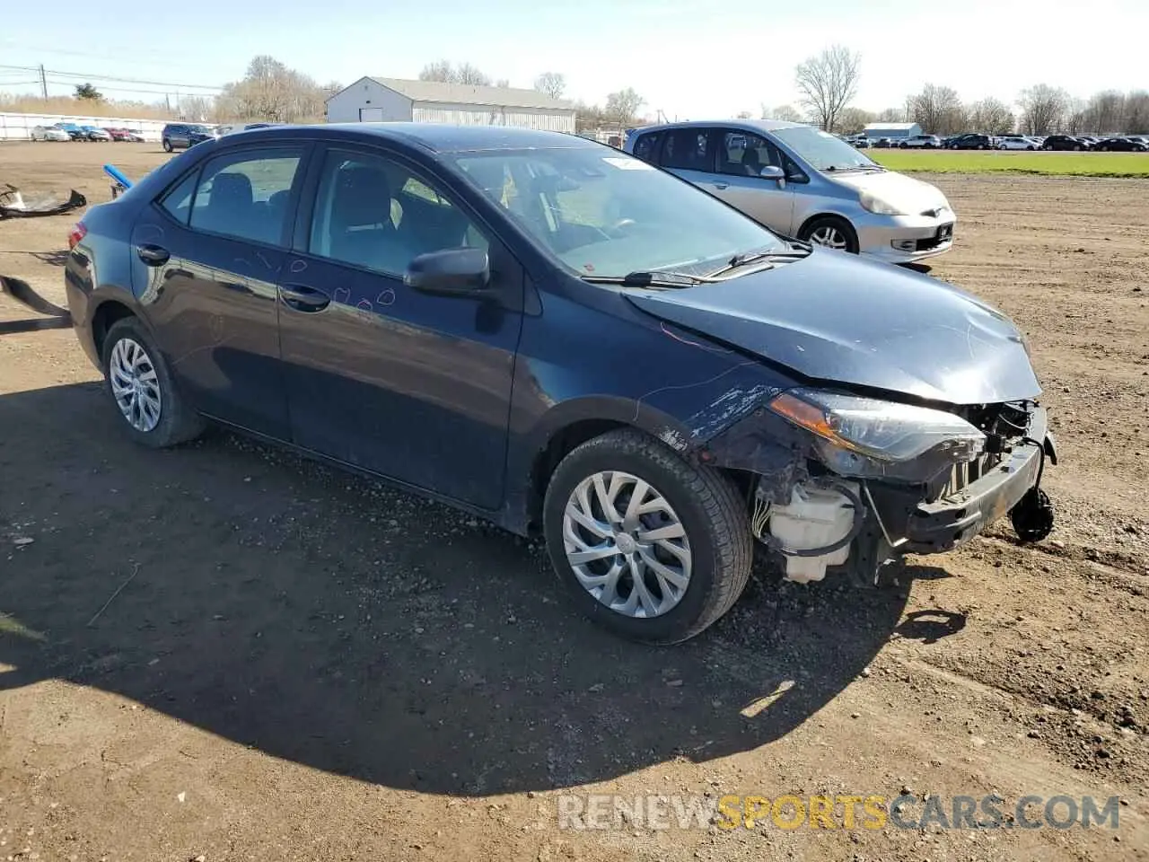 4 Photograph of a damaged car 2T1BURHE1KC245366 TOYOTA COROLLA 2019