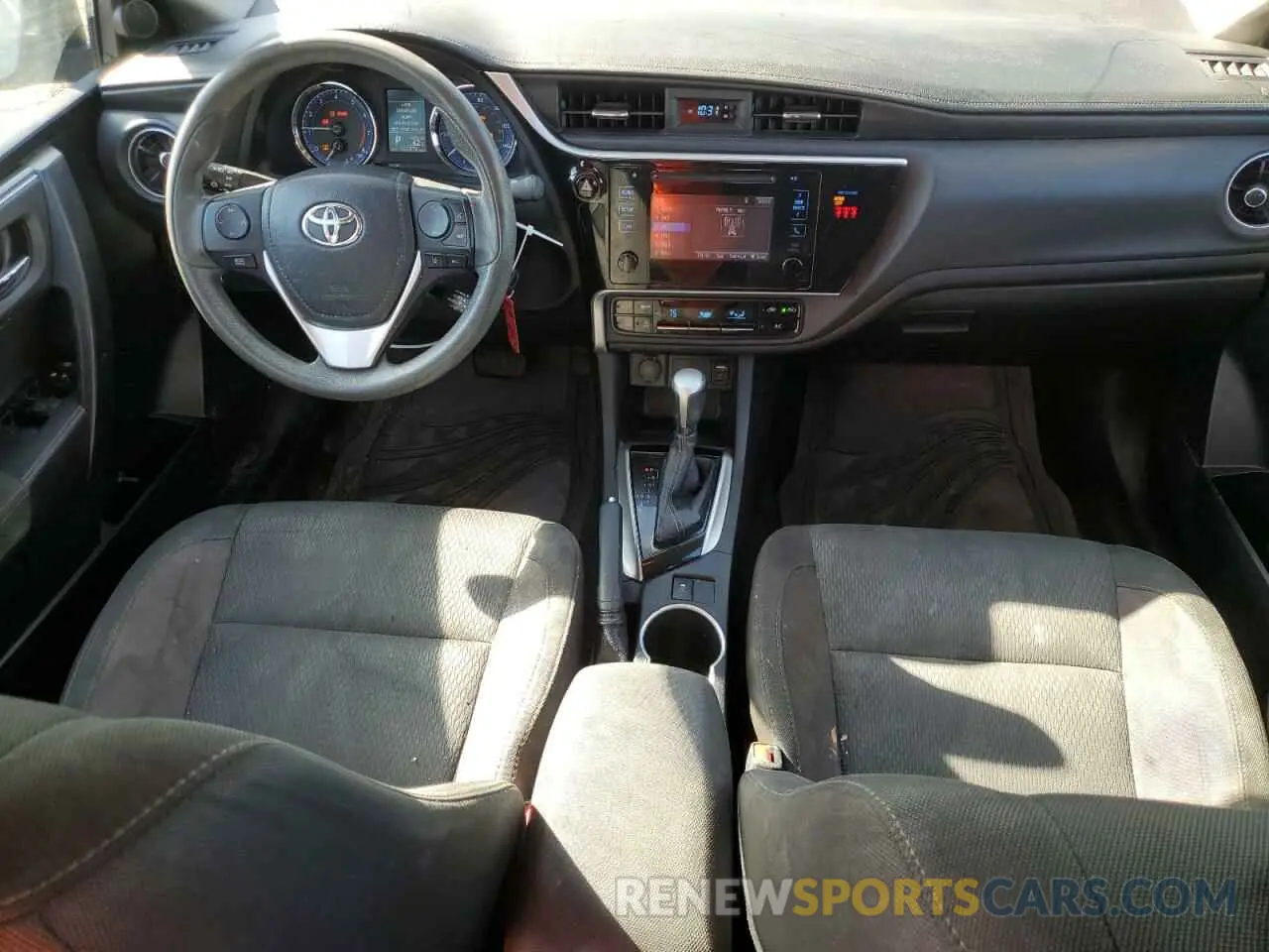 8 Photograph of a damaged car 2T1BURHE1KC245366 TOYOTA COROLLA 2019