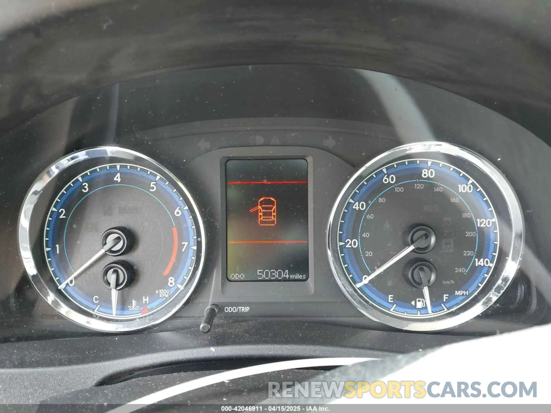 7 Photograph of a damaged car 2T1BURHE2KC127455 TOYOTA COROLLA 2019