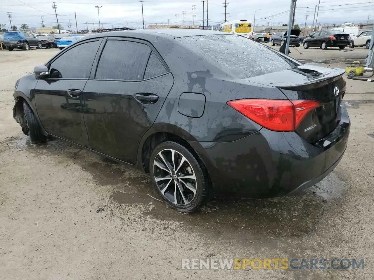 2 Photograph of a damaged car 2T1BURHE2KC130632 TOYOTA COROLLA 2019