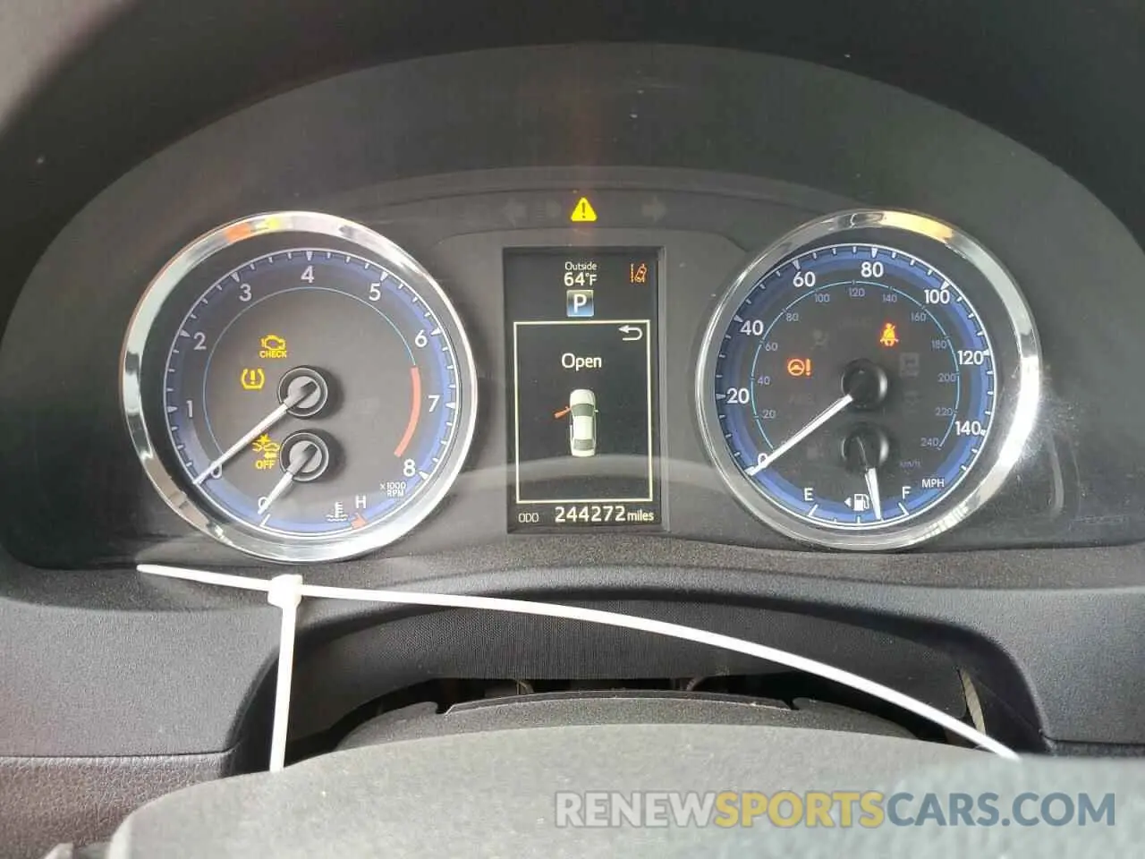 9 Photograph of a damaged car 2T1BURHE2KC130632 TOYOTA COROLLA 2019