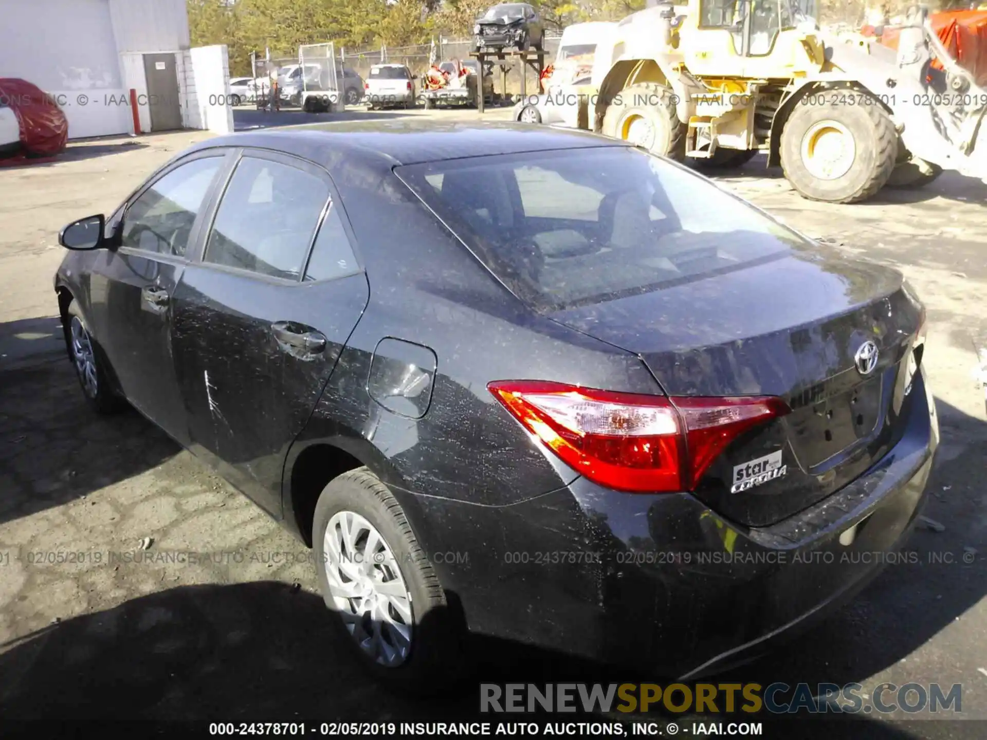 3 Photograph of a damaged car 2T1BURHE2KC131988 TOYOTA COROLLA 2019