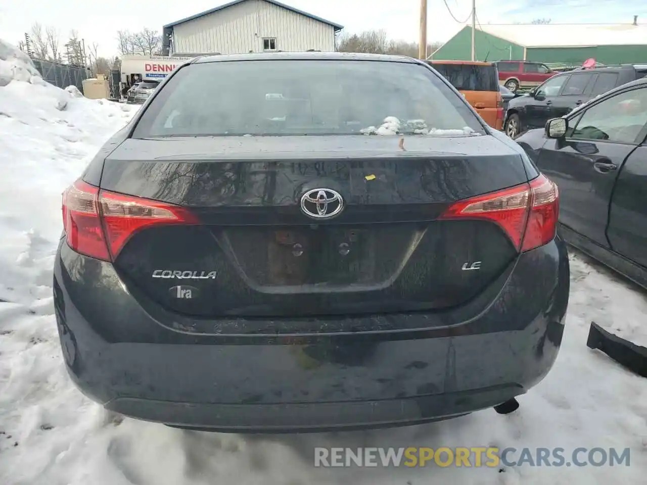 6 Photograph of a damaged car 2T1BURHE2KC137337 TOYOTA COROLLA 2019