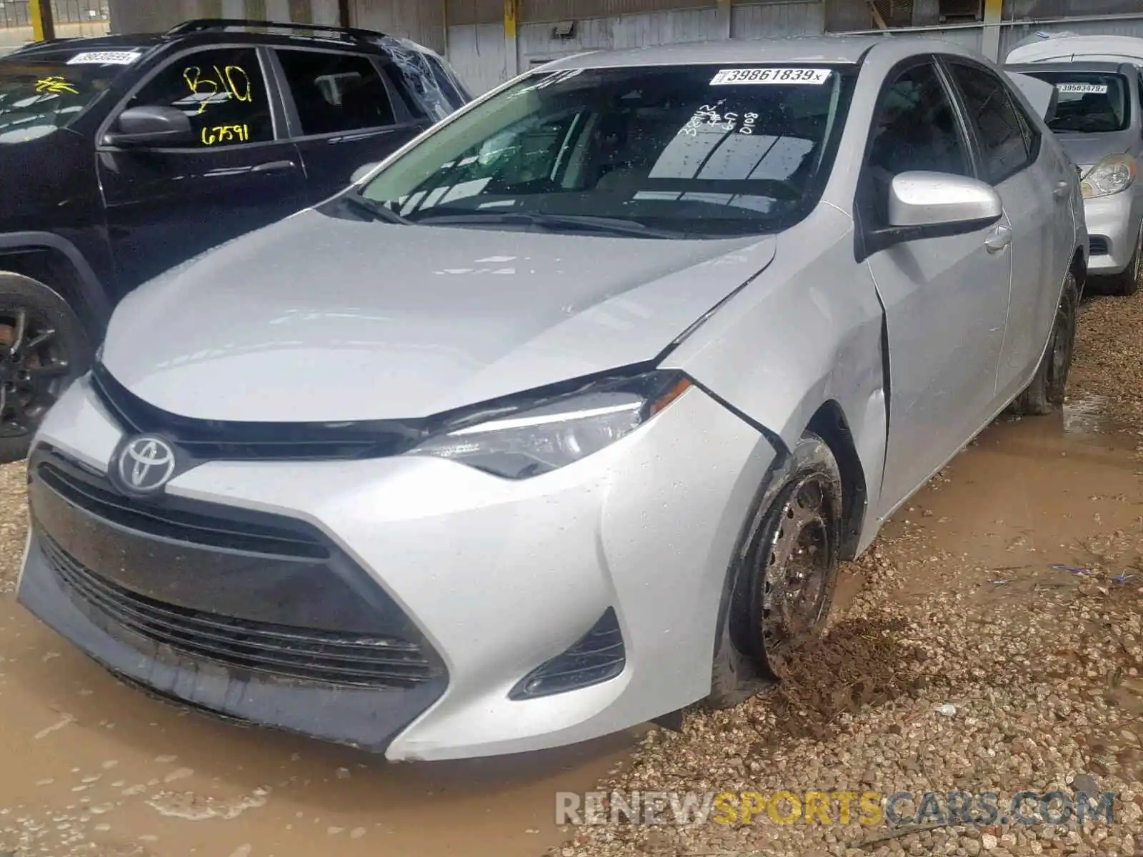 2 Photograph of a damaged car 2T1BURHE2KC140108 TOYOTA COROLLA 2019