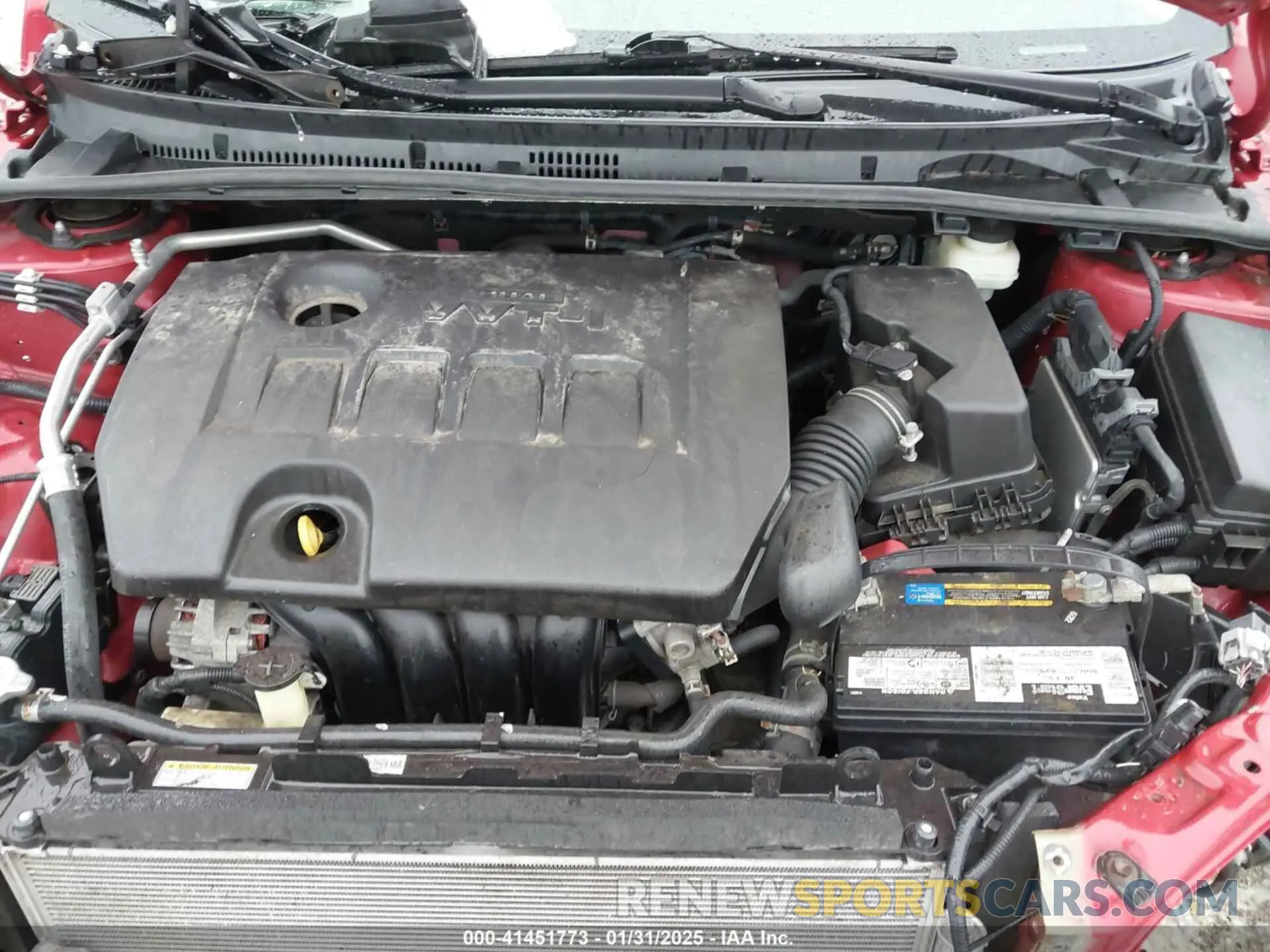 10 Photograph of a damaged car 2T1BURHE2KC141856 TOYOTA COROLLA 2019