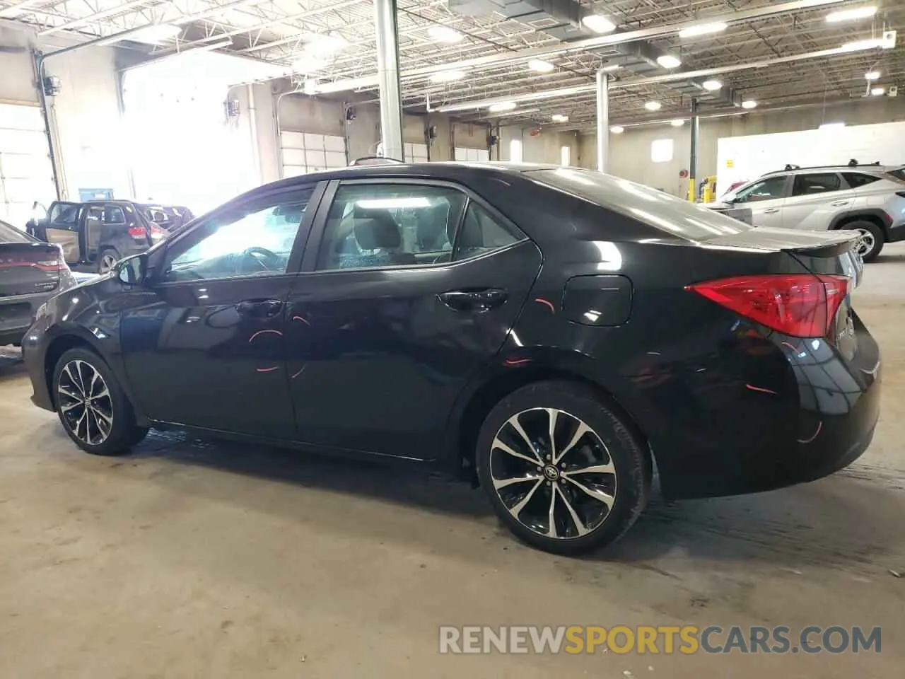 2 Photograph of a damaged car 2T1BURHE2KC142120 TOYOTA COROLLA 2019