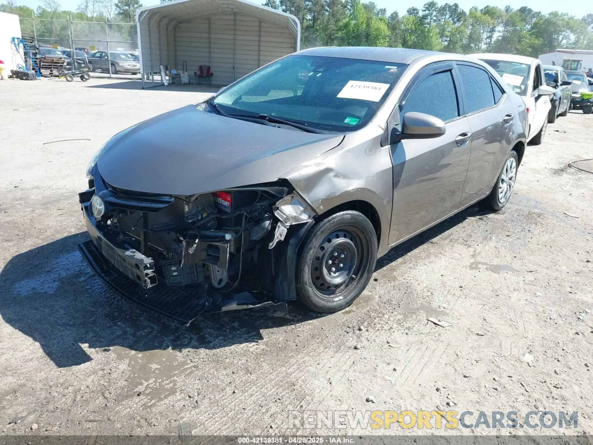 2 Photograph of a damaged car 2T1BURHE2KC150721 TOYOTA COROLLA 2019