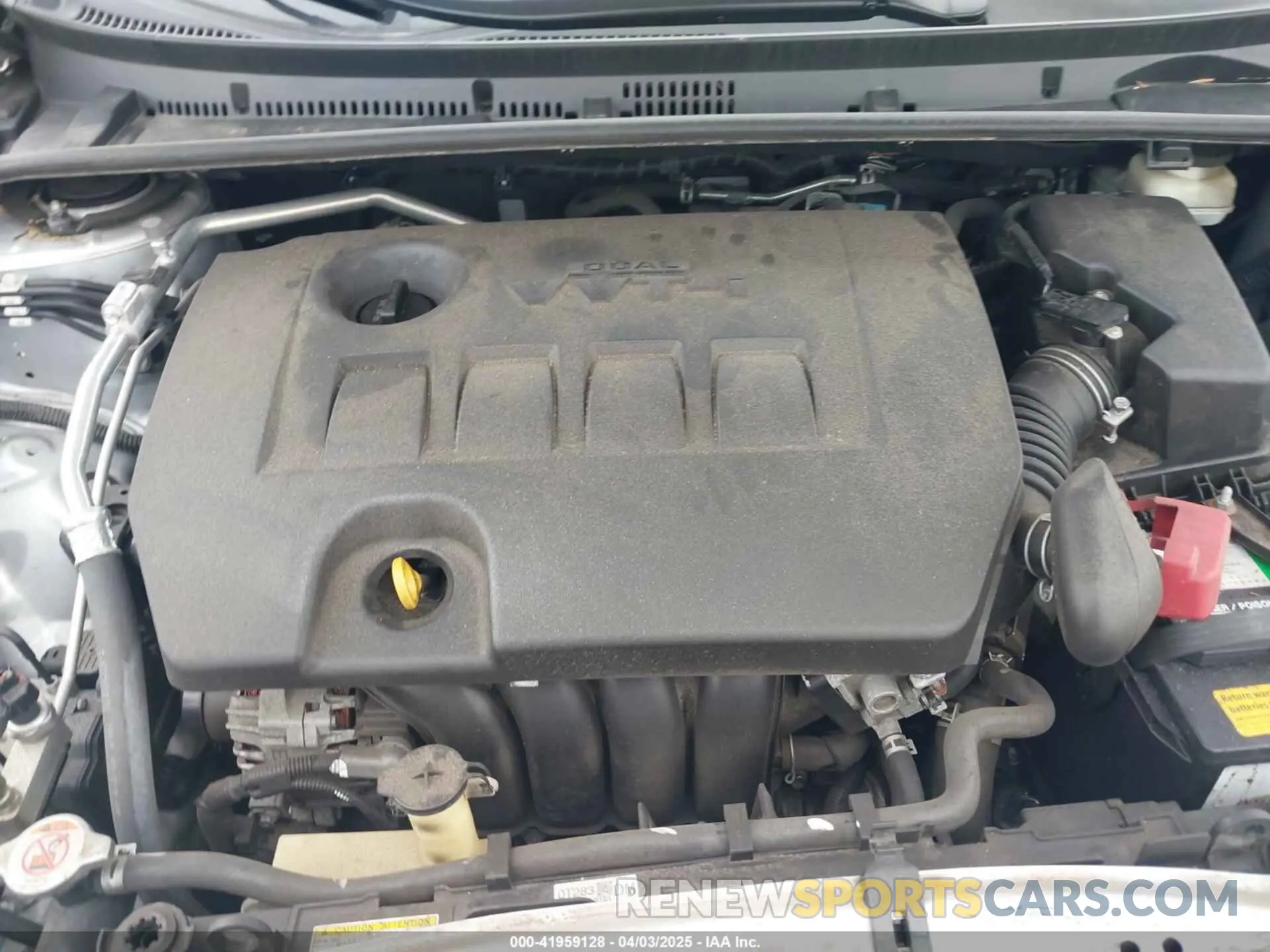 10 Photograph of a damaged car 2T1BURHE2KC153893 TOYOTA COROLLA 2019