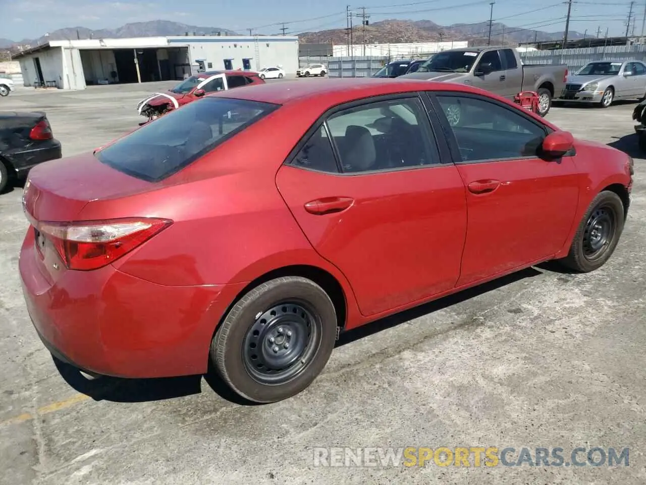 3 Photograph of a damaged car 2T1BURHE2KC157958 TOYOTA COROLLA 2019
