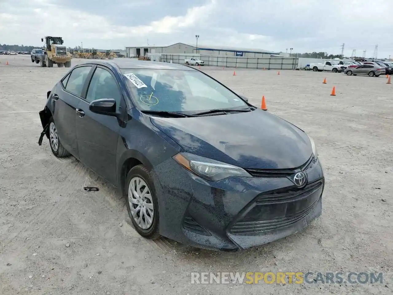 1 Photograph of a damaged car 2T1BURHE2KC159287 TOYOTA COROLLA 2019