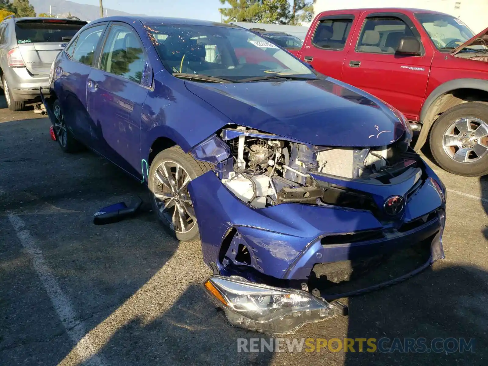 1 Photograph of a damaged car 2T1BURHE2KC159418 TOYOTA COROLLA 2019