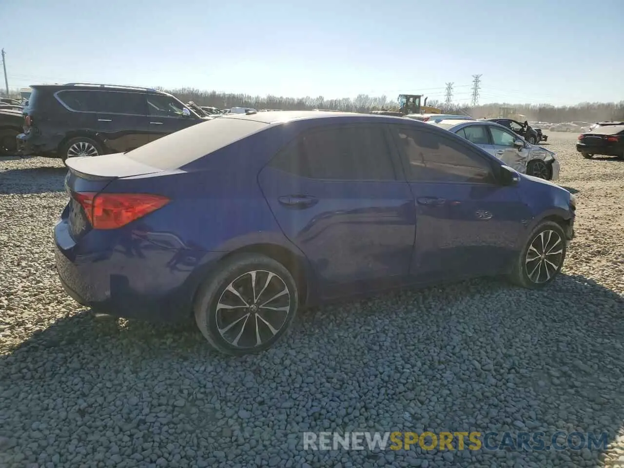 3 Photograph of a damaged car 2T1BURHE2KC163291 TOYOTA COROLLA 2019