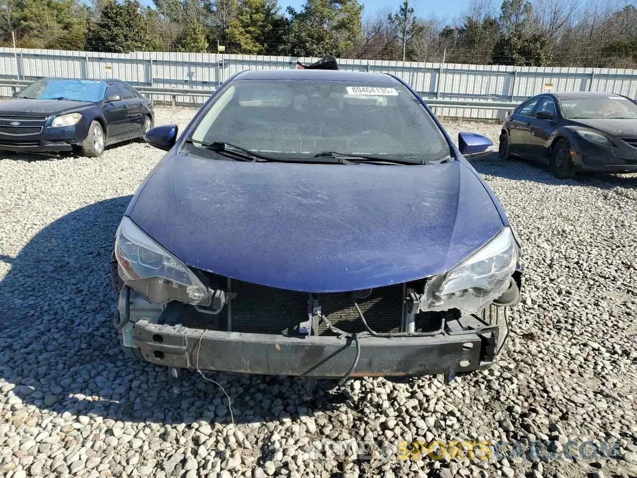 5 Photograph of a damaged car 2T1BURHE2KC163291 TOYOTA COROLLA 2019