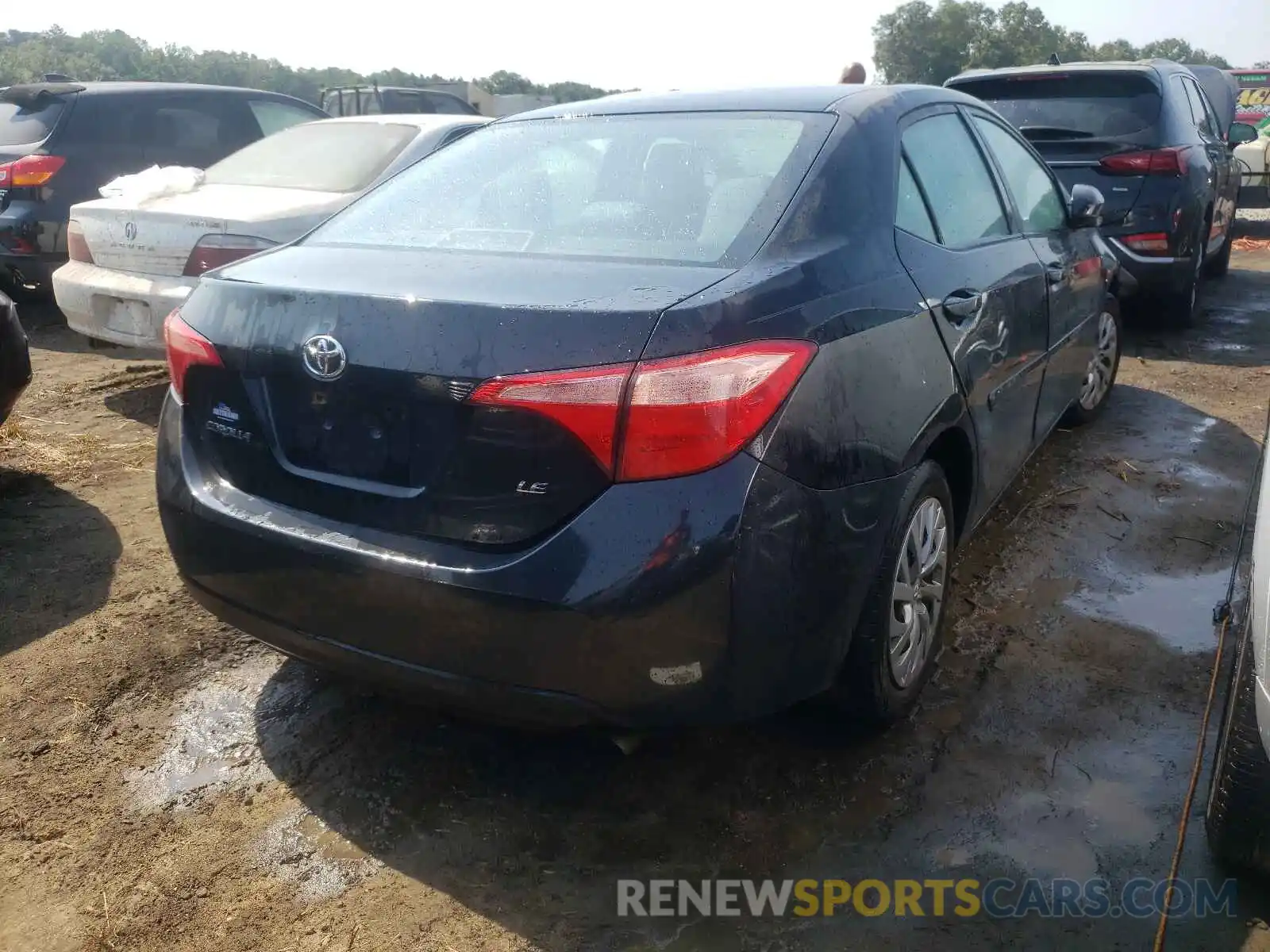 4 Photograph of a damaged car 2T1BURHE2KC163453 TOYOTA COROLLA 2019