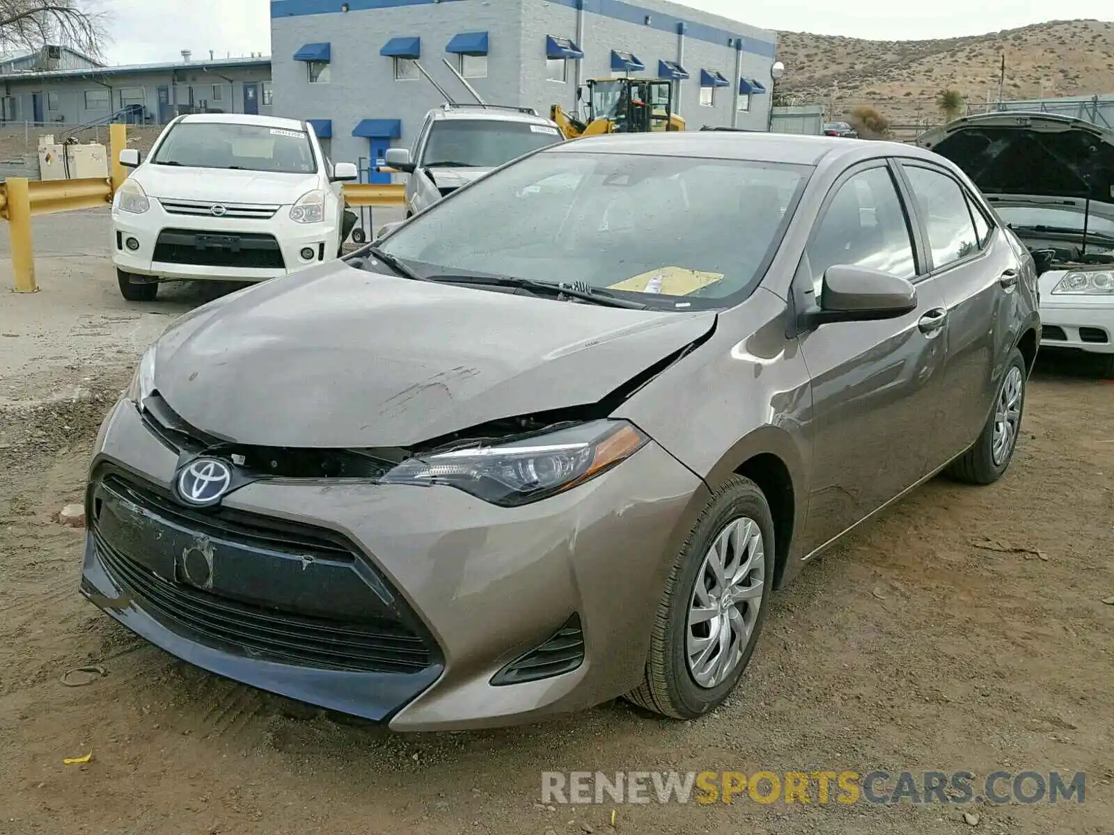 2 Photograph of a damaged car 2T1BURHE2KC164733 TOYOTA COROLLA 2019