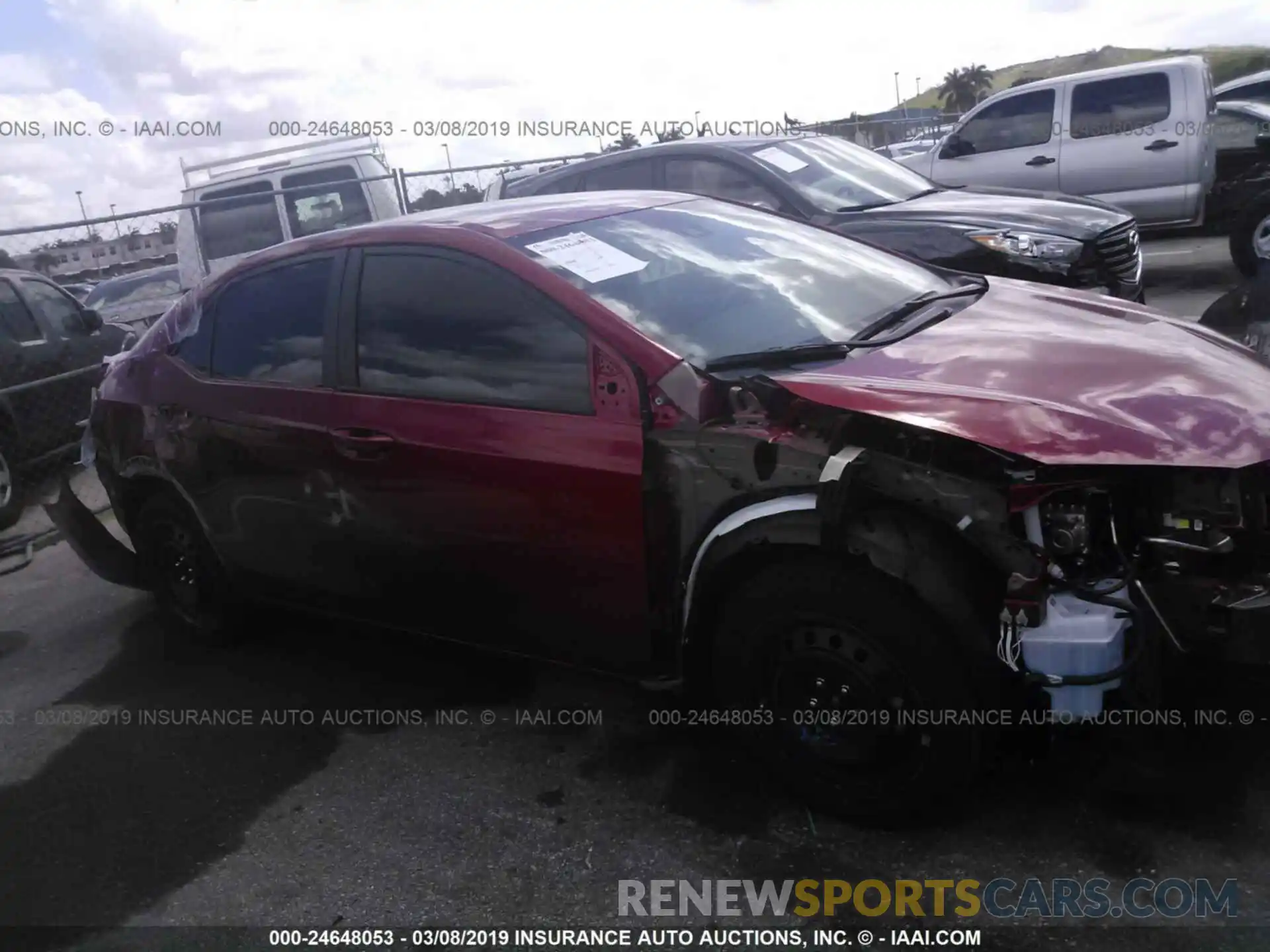 6 Photograph of a damaged car 2T1BURHE2KC165302 TOYOTA COROLLA 2019