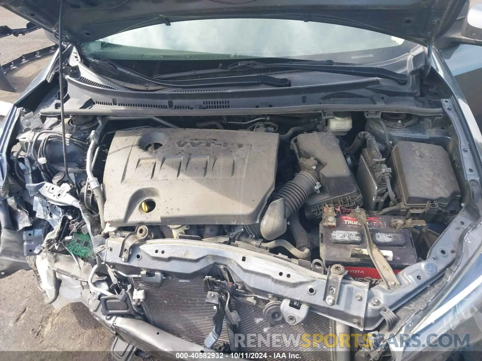 10 Photograph of a damaged car 2T1BURHE2KC165610 TOYOTA COROLLA 2019