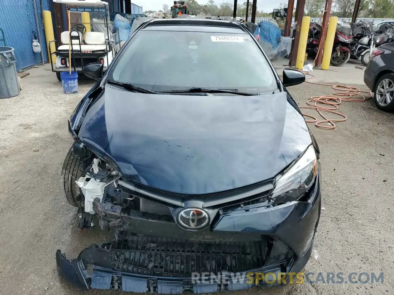 5 Photograph of a damaged car 2T1BURHE2KC174825 TOYOTA COROLLA 2019