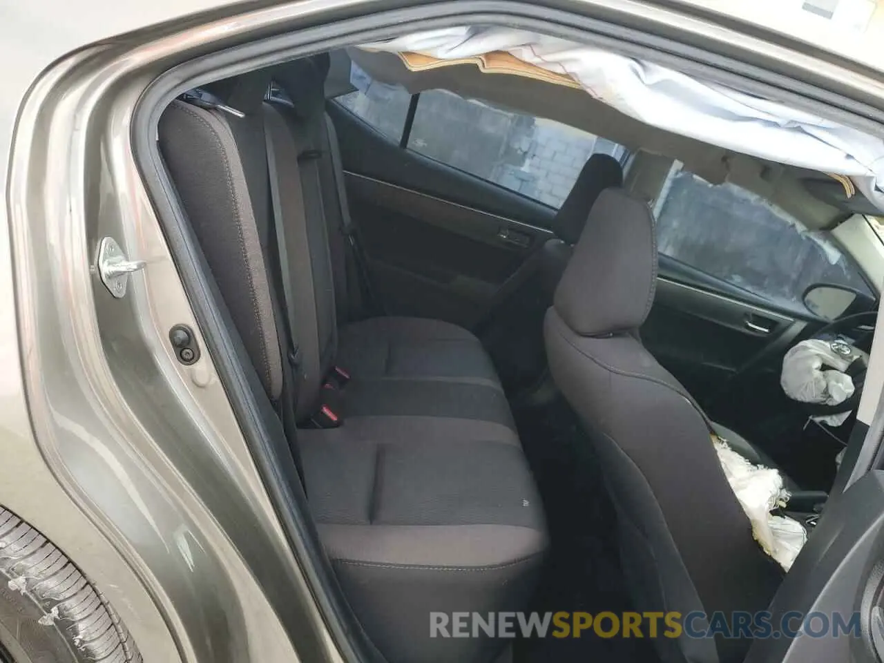 10 Photograph of a damaged car 2T1BURHE2KC180642 TOYOTA COROLLA 2019