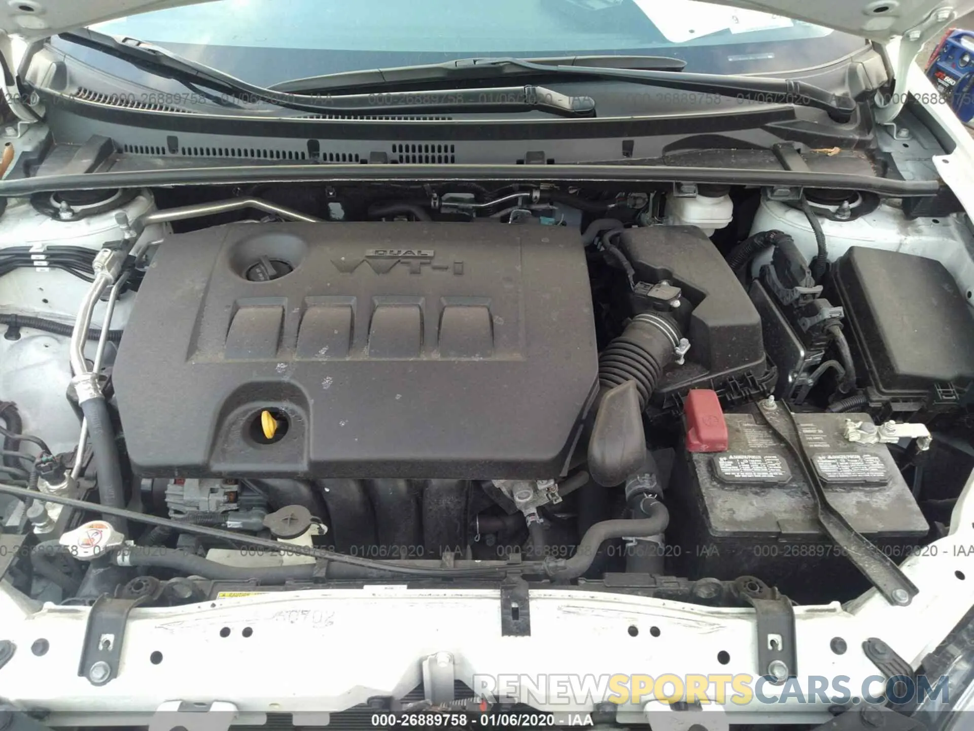 10 Photograph of a damaged car 2T1BURHE2KC182519 TOYOTA COROLLA 2019
