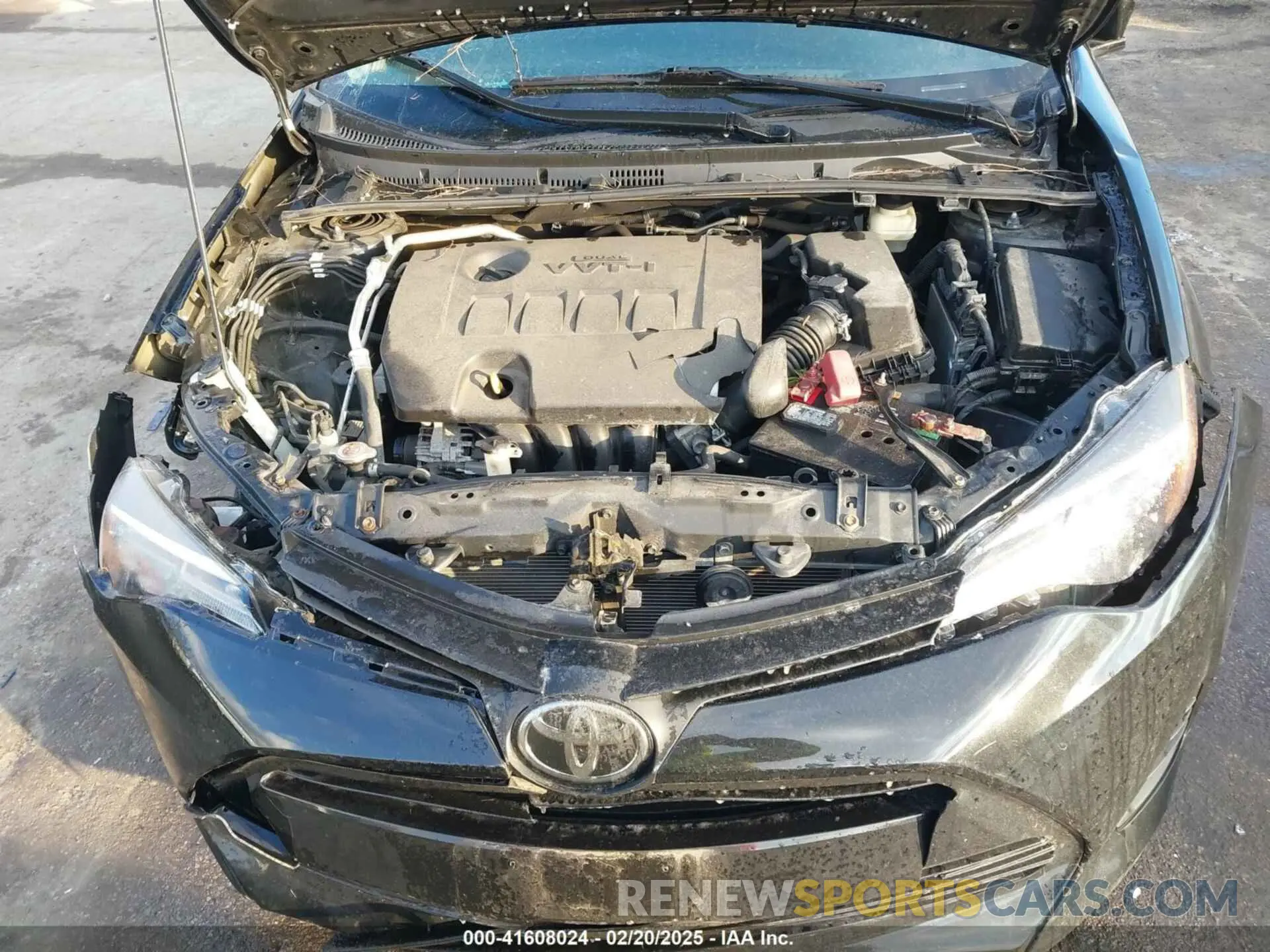 10 Photograph of a damaged car 2T1BURHE2KC191446 TOYOTA COROLLA 2019