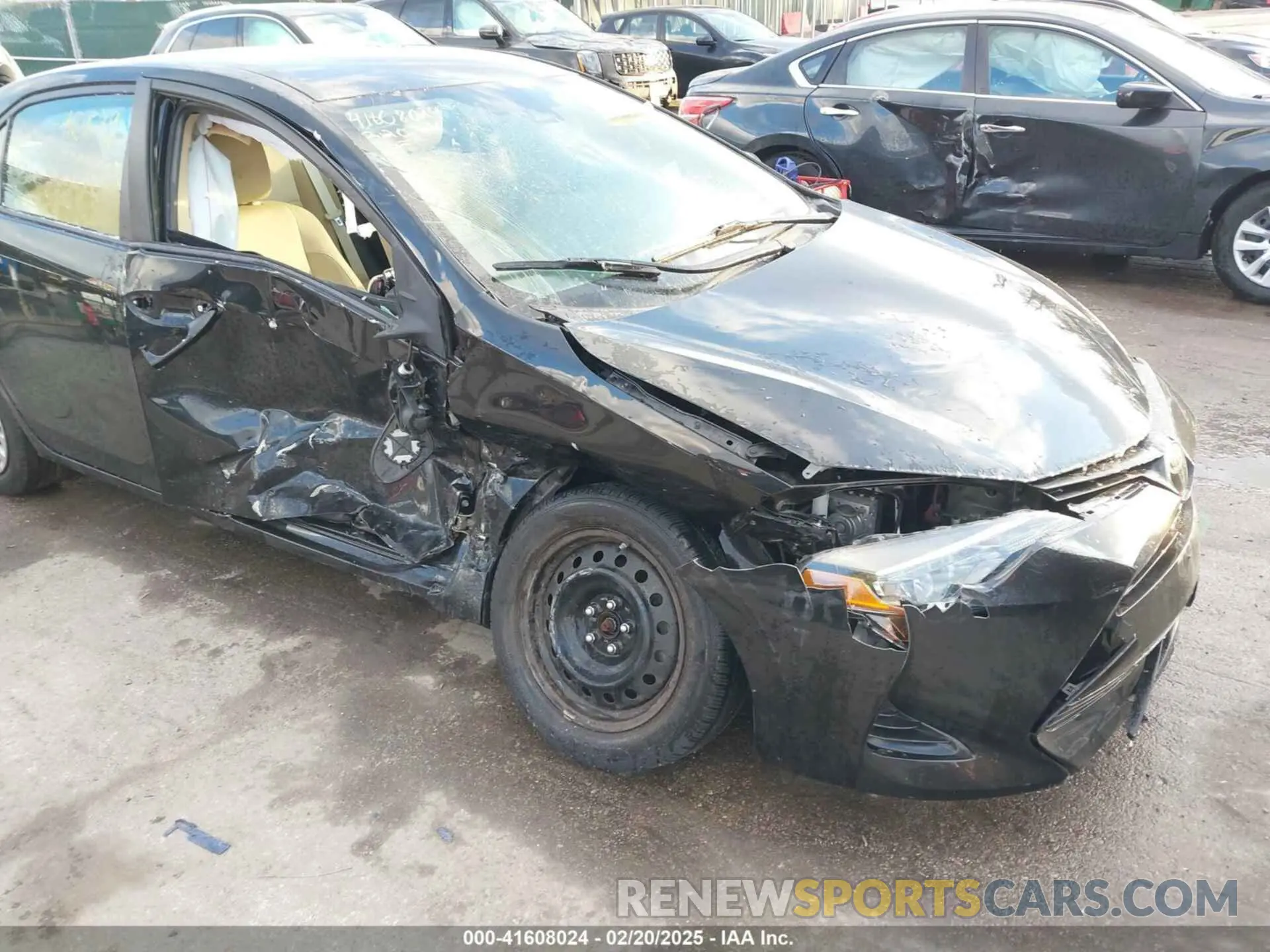 6 Photograph of a damaged car 2T1BURHE2KC191446 TOYOTA COROLLA 2019