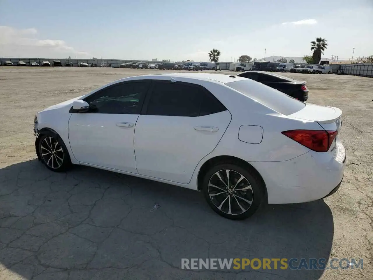 2 Photograph of a damaged car 2T1BURHE2KC193195 TOYOTA COROLLA 2019