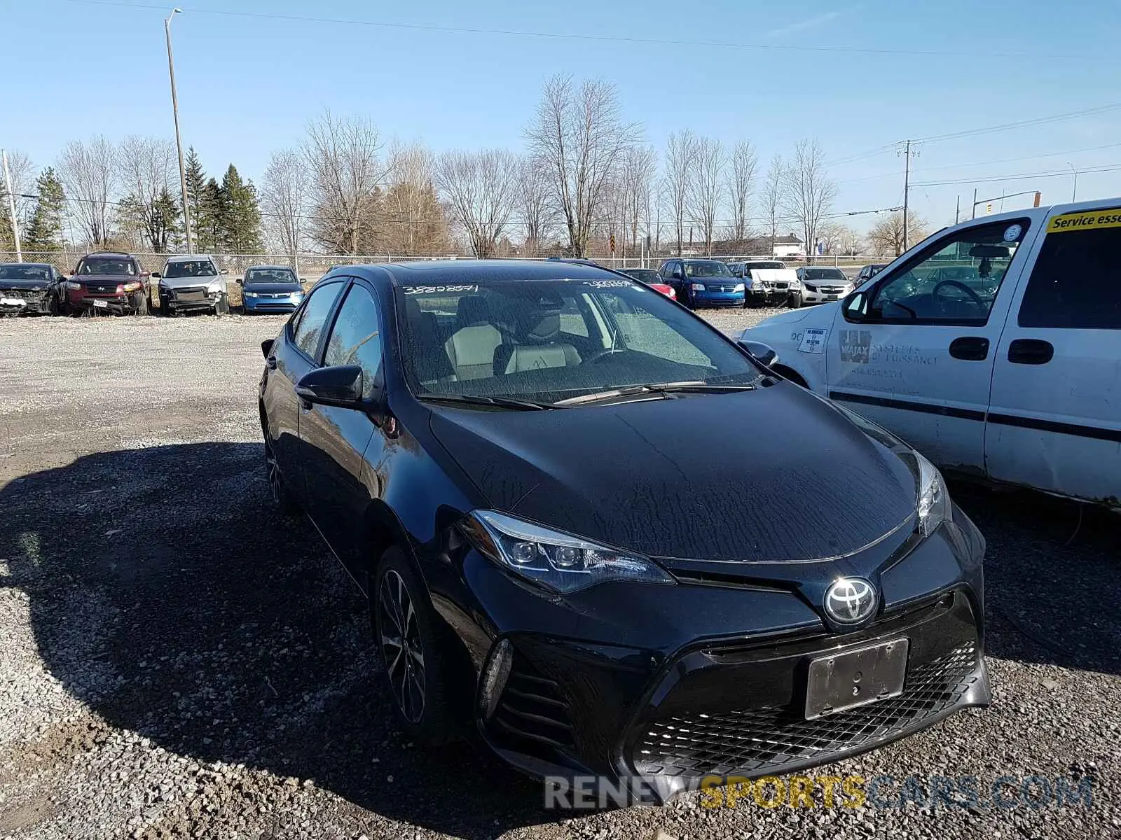 1 Photograph of a damaged car 2T1BURHE2KC200128 TOYOTA COROLLA 2019
