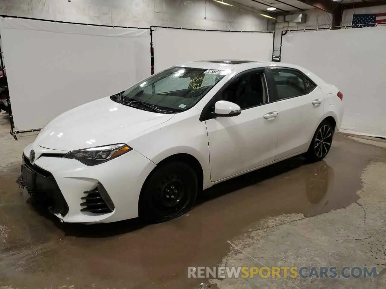 1 Photograph of a damaged car 2T1BURHE2KC201523 TOYOTA COROLLA 2019