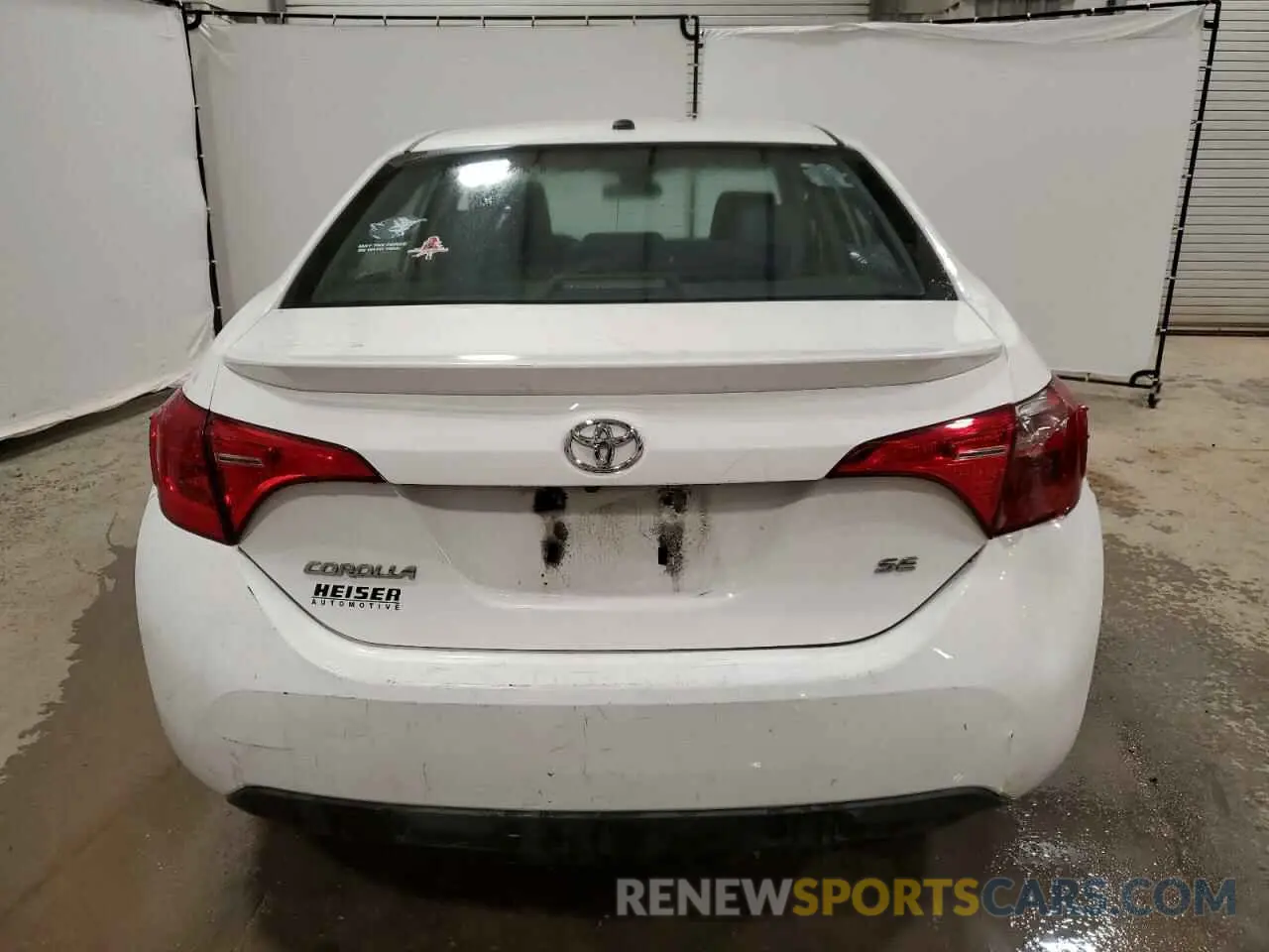 6 Photograph of a damaged car 2T1BURHE2KC201523 TOYOTA COROLLA 2019