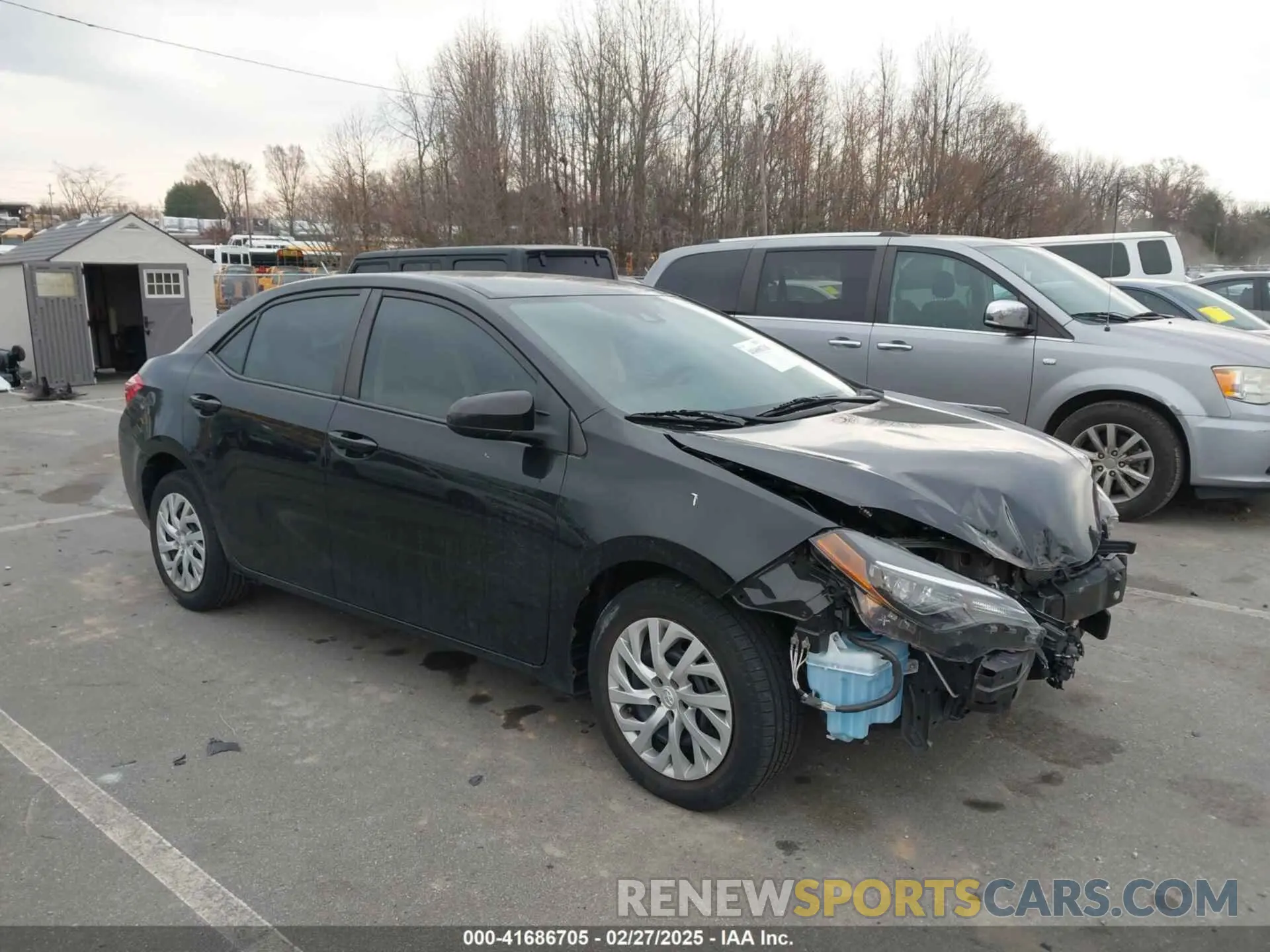 1 Photograph of a damaged car 2T1BURHE2KC202655 TOYOTA COROLLA 2019