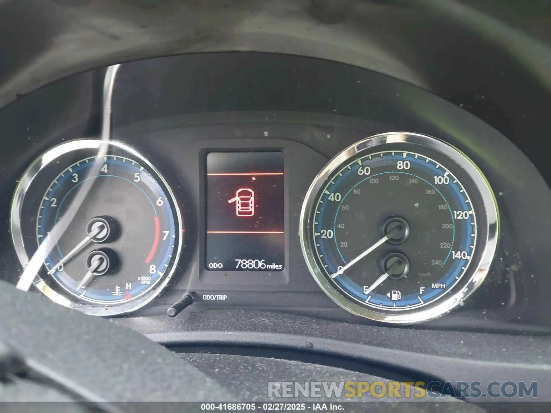 7 Photograph of a damaged car 2T1BURHE2KC202655 TOYOTA COROLLA 2019